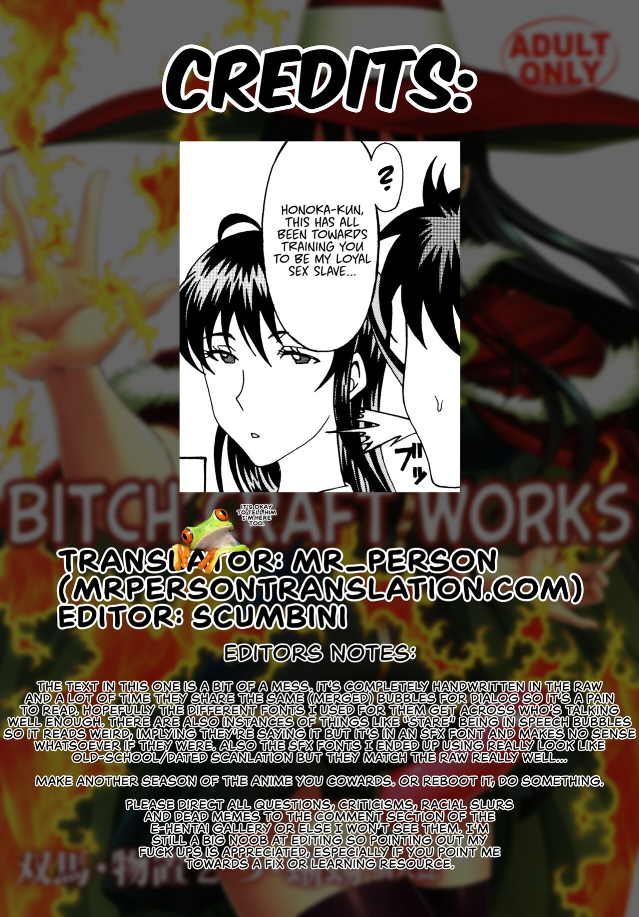 [RPG COMPANY2 (Souma-Monooki 2tsu-Rousoku)] Bitch Craft Works (Witch Craft Works) [Mr_Person]