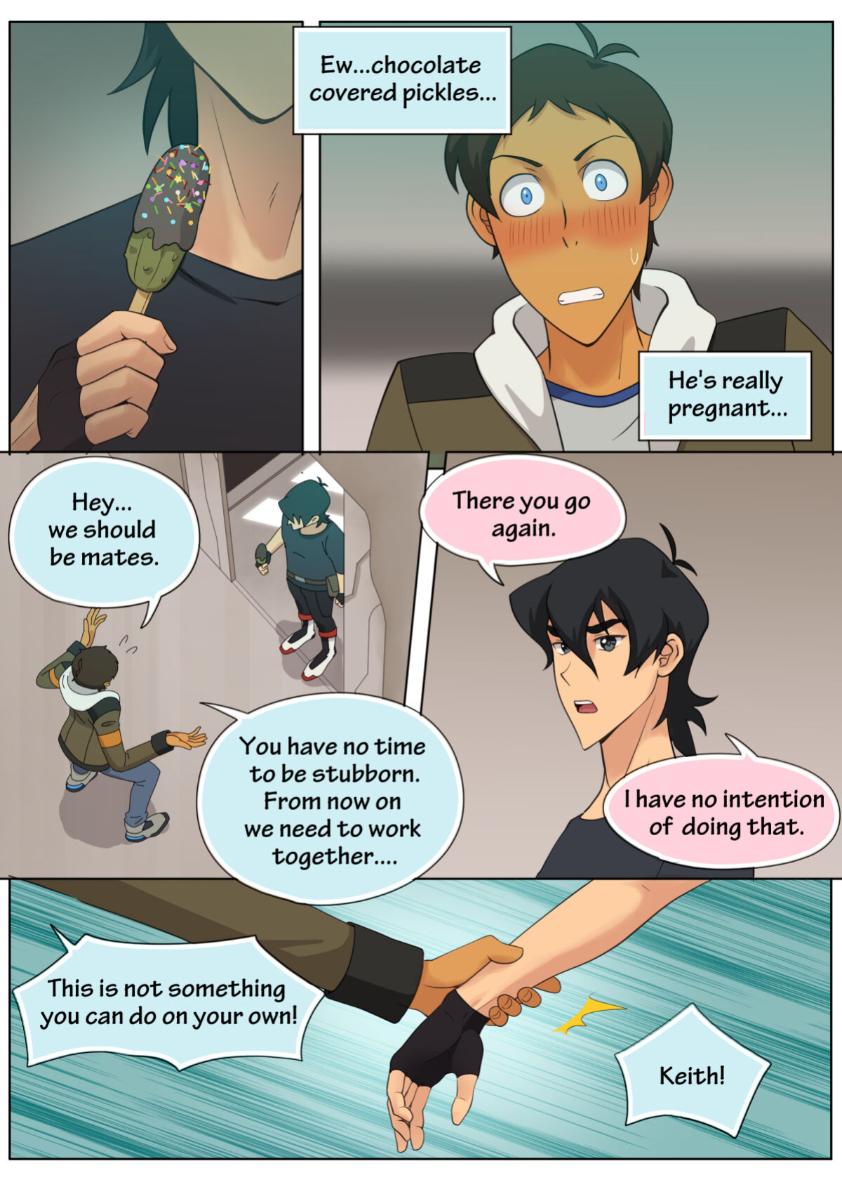 [halleseed] A MATING MOMENT! (Voltron: Legendary Defender)