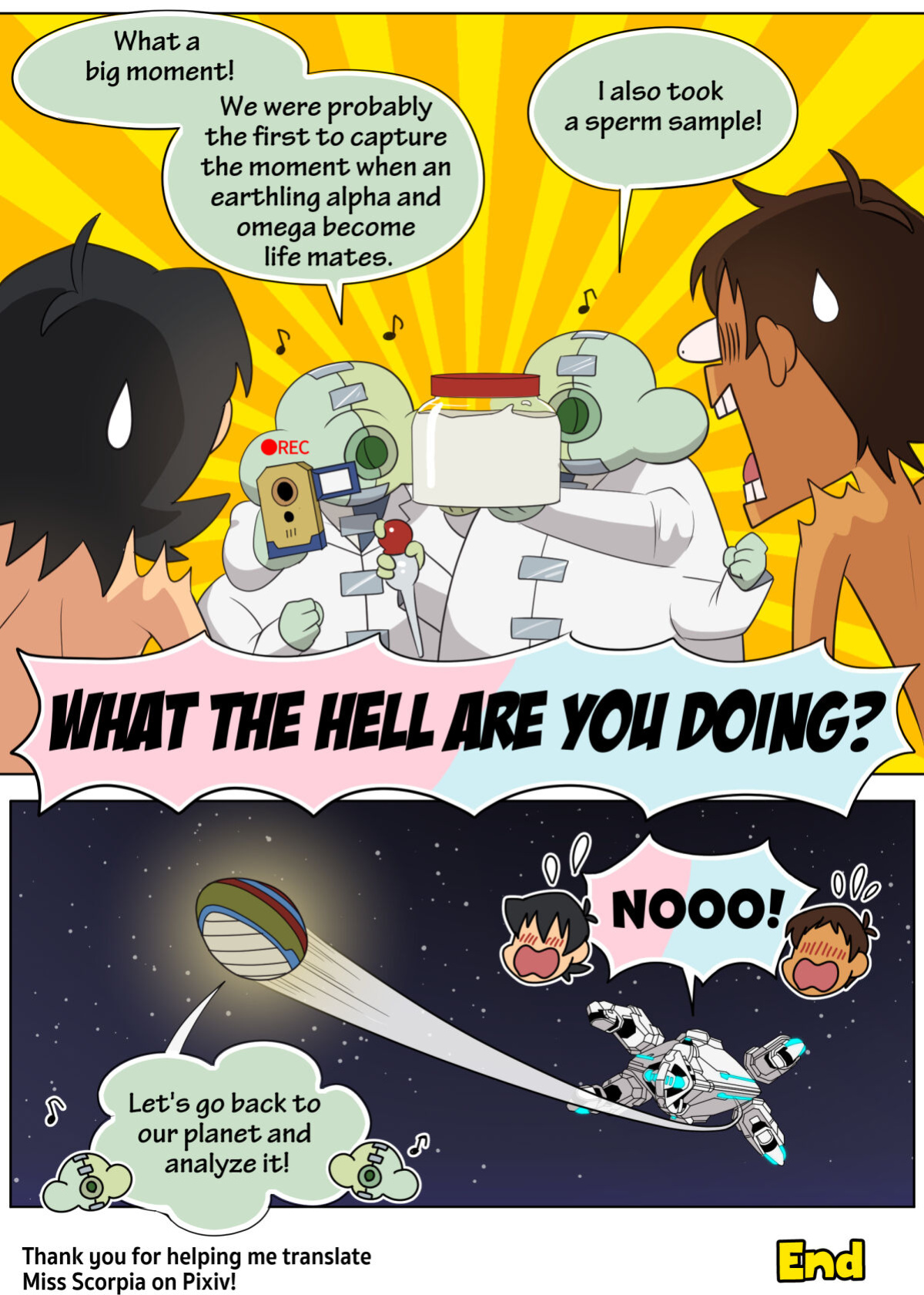 [halleseed] A MATING MOMENT! (Voltron: Legendary Defender)