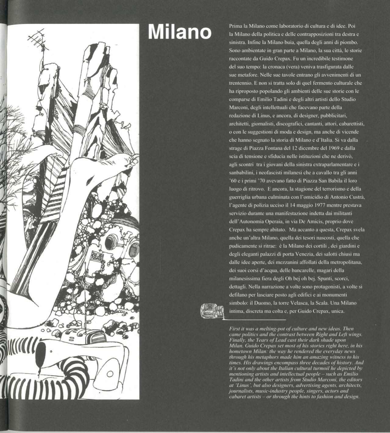 Crepax Portrait d'un Artiste (EN) (IT) (FR)