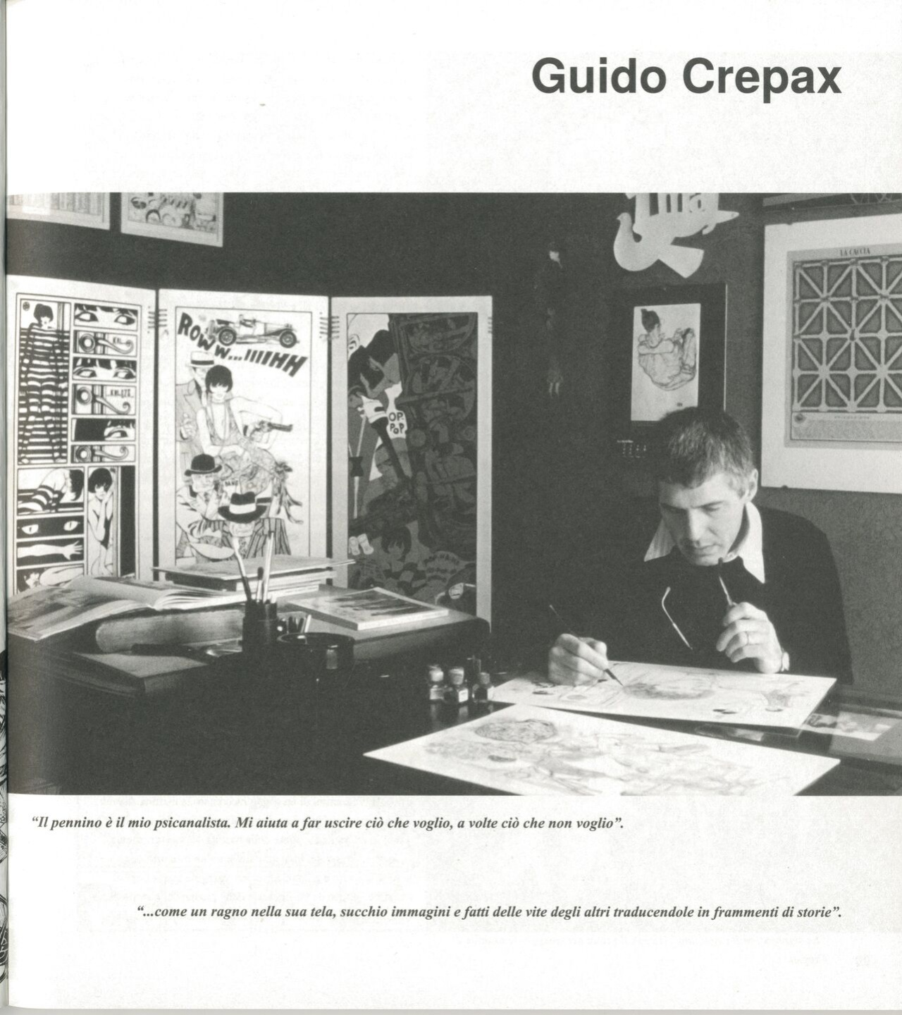 Crepax Portrait d'un Artiste (EN) (IT) (FR)