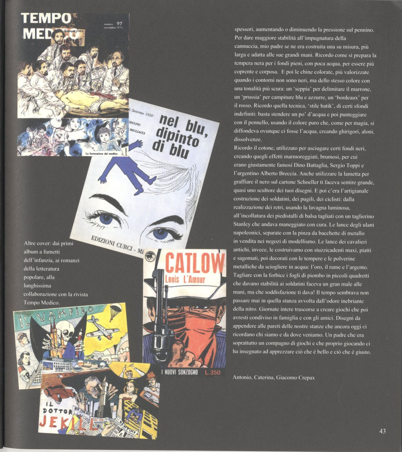 Crepax Portrait d'un Artiste (EN) (IT) (FR)