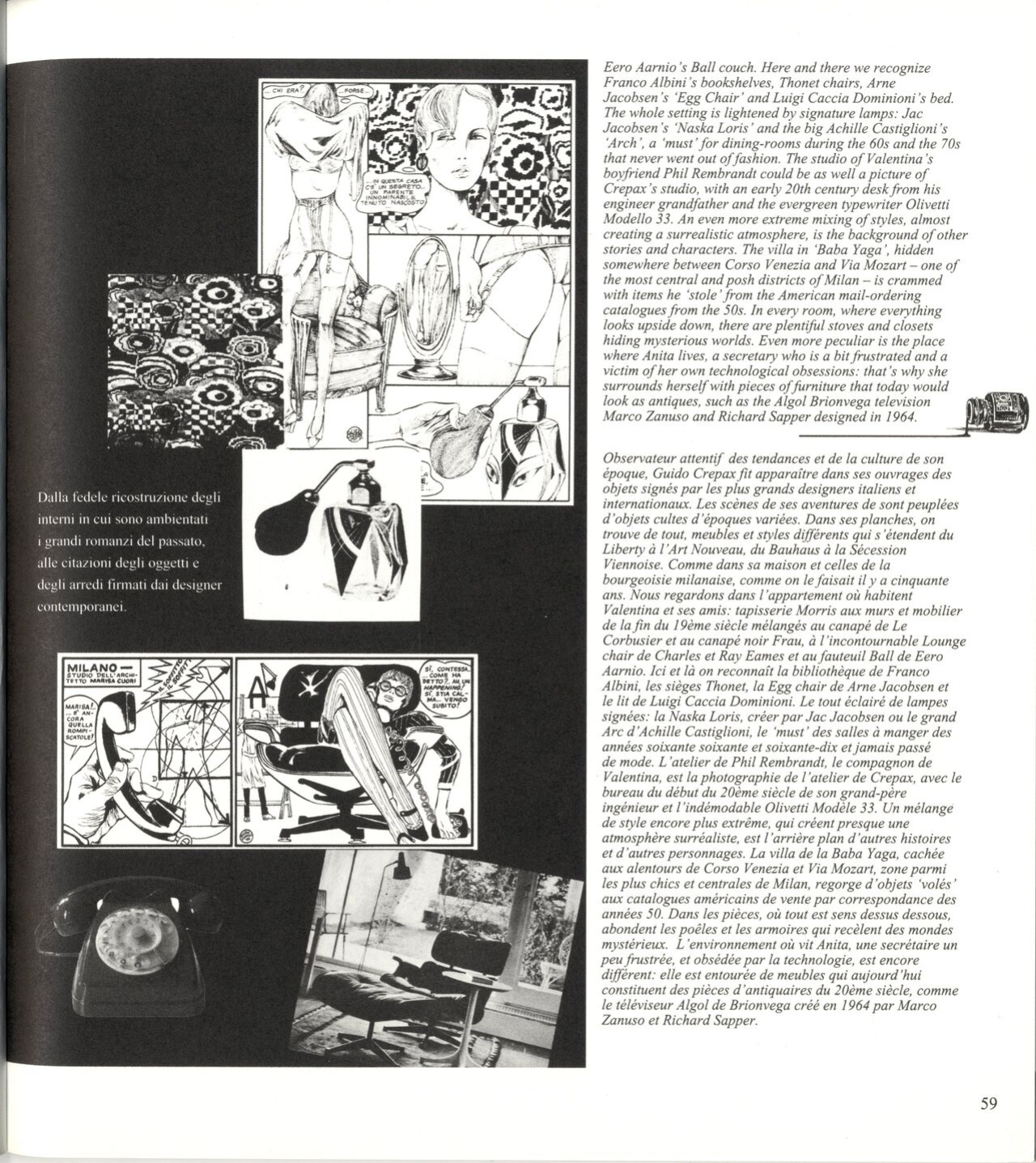 Crepax Portrait d'un Artiste (EN) (IT) (FR)