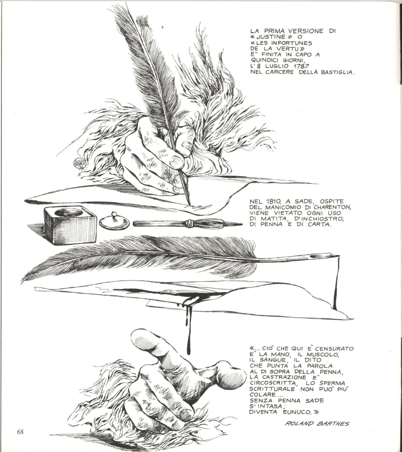 Crepax Portrait d'un Artiste (EN) (IT) (FR)