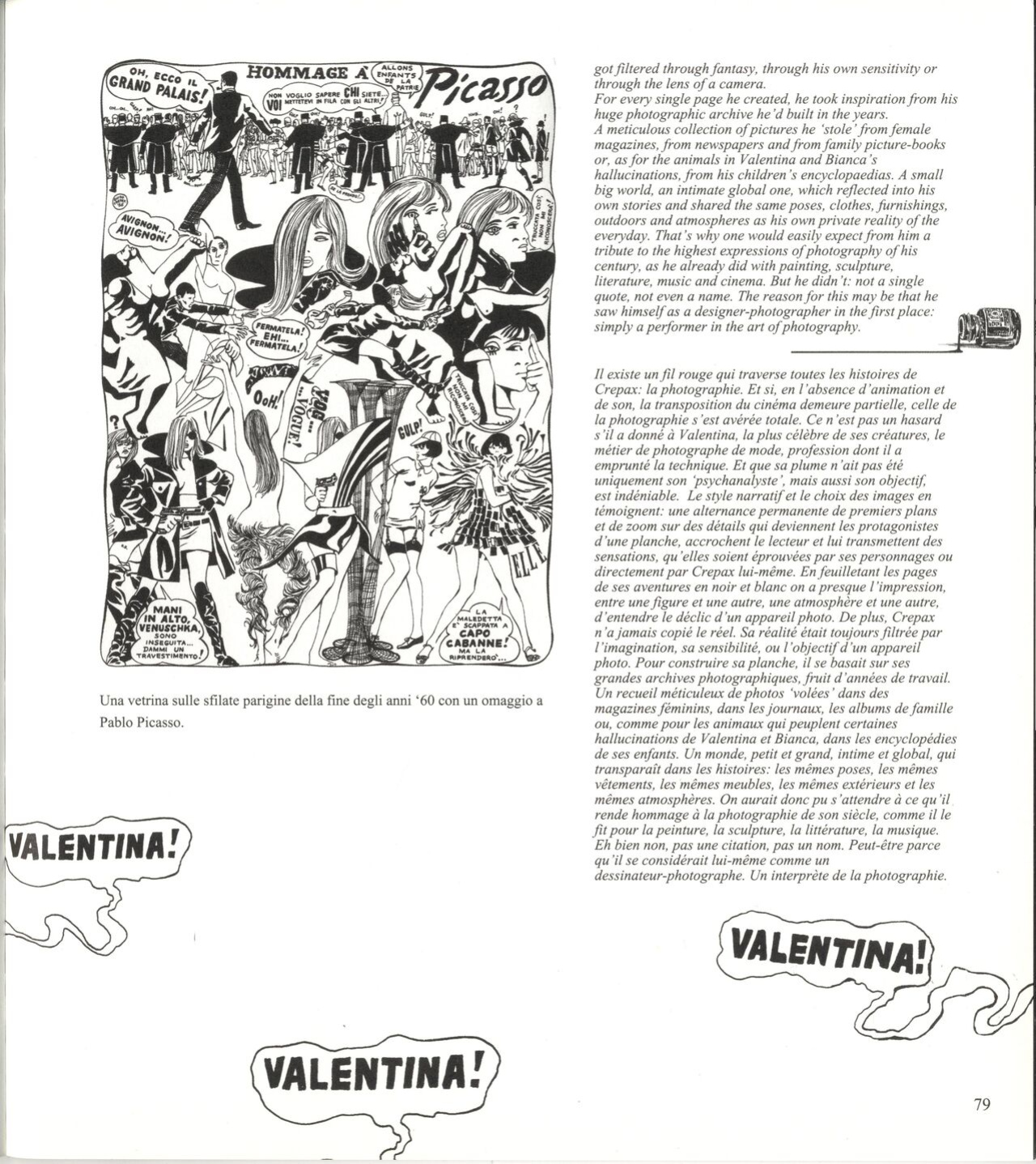 Crepax Portrait d'un Artiste (EN) (IT) (FR)