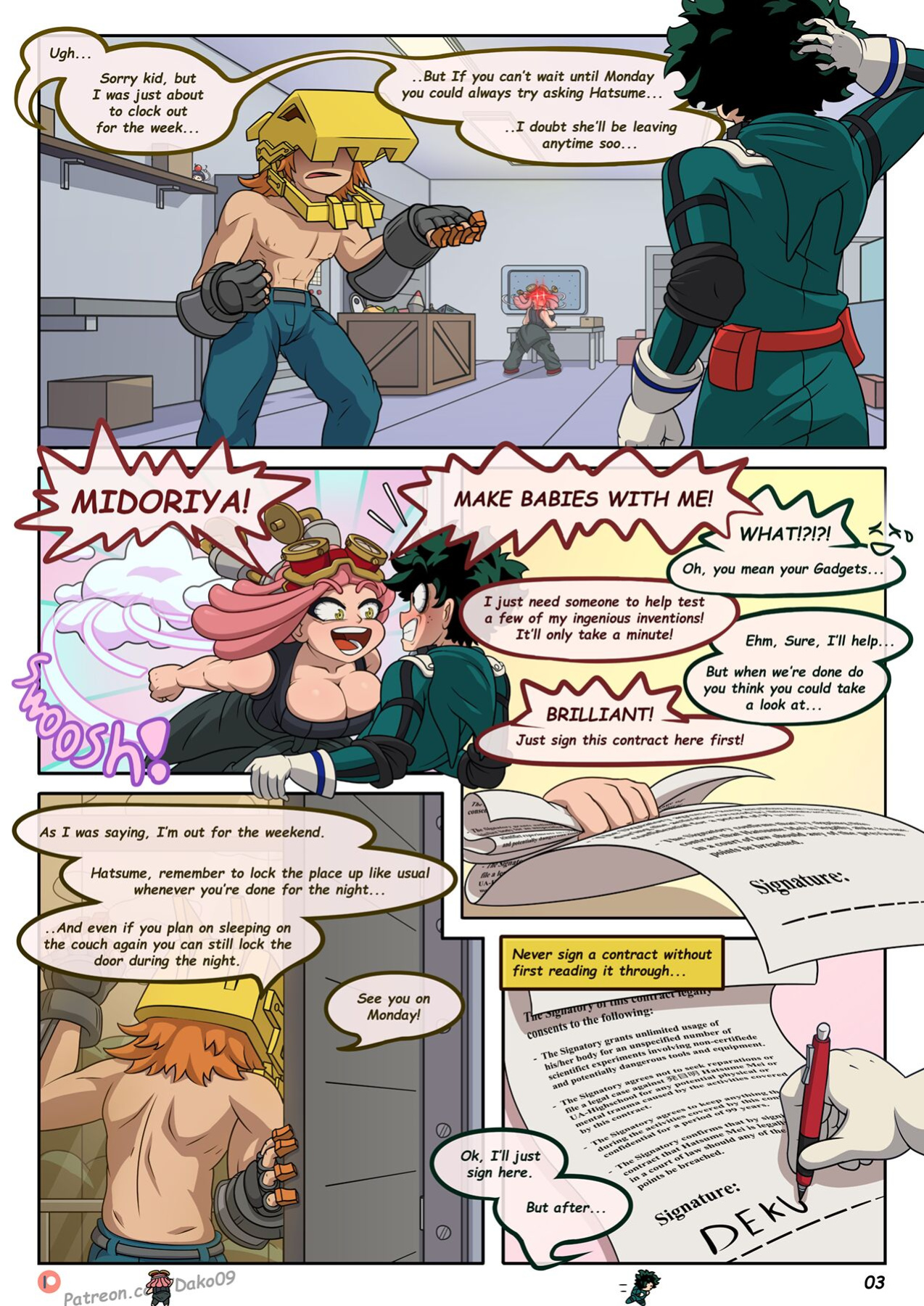 [Dako09] BabyMaking (My Hero Academia)
