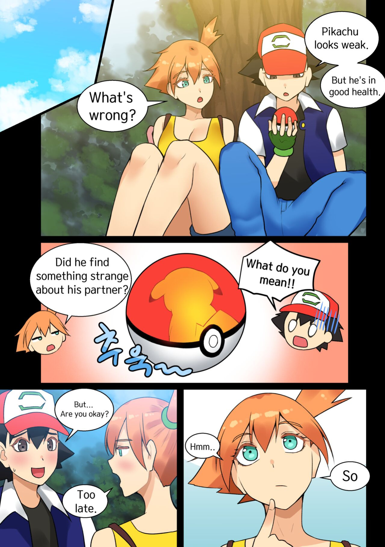 Ash x Misty (Trip with Pikachu 1- 5) HSD