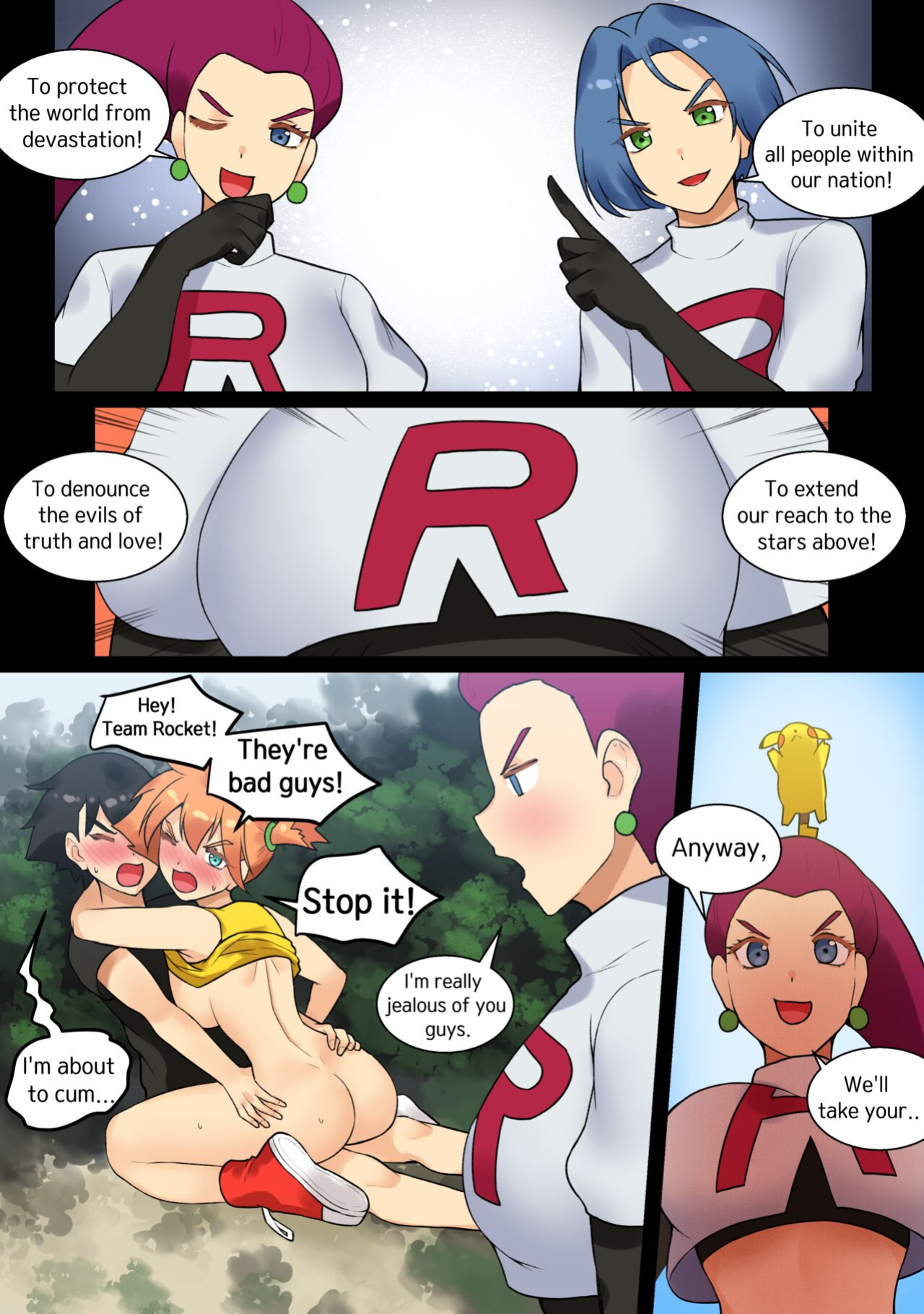 Ash x Misty (Trip with Pikachu 1- 5) HSD