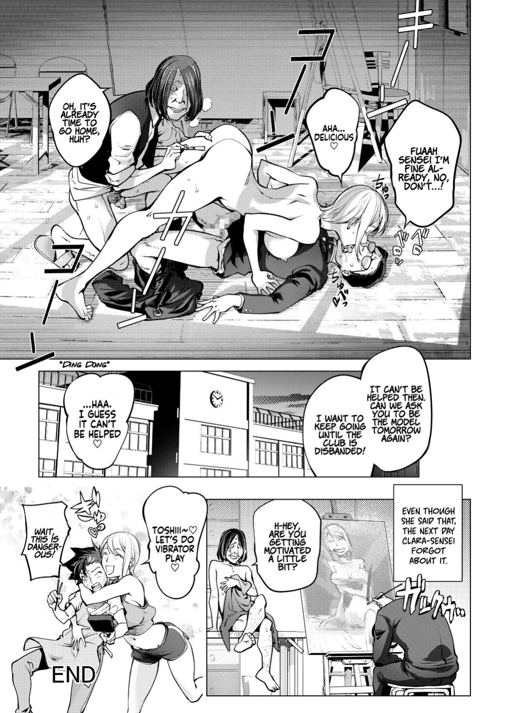 [URAKON (Kon-Kit)] Clara-sensei no Bijutsu Kyoushitsu [Coffedrug]