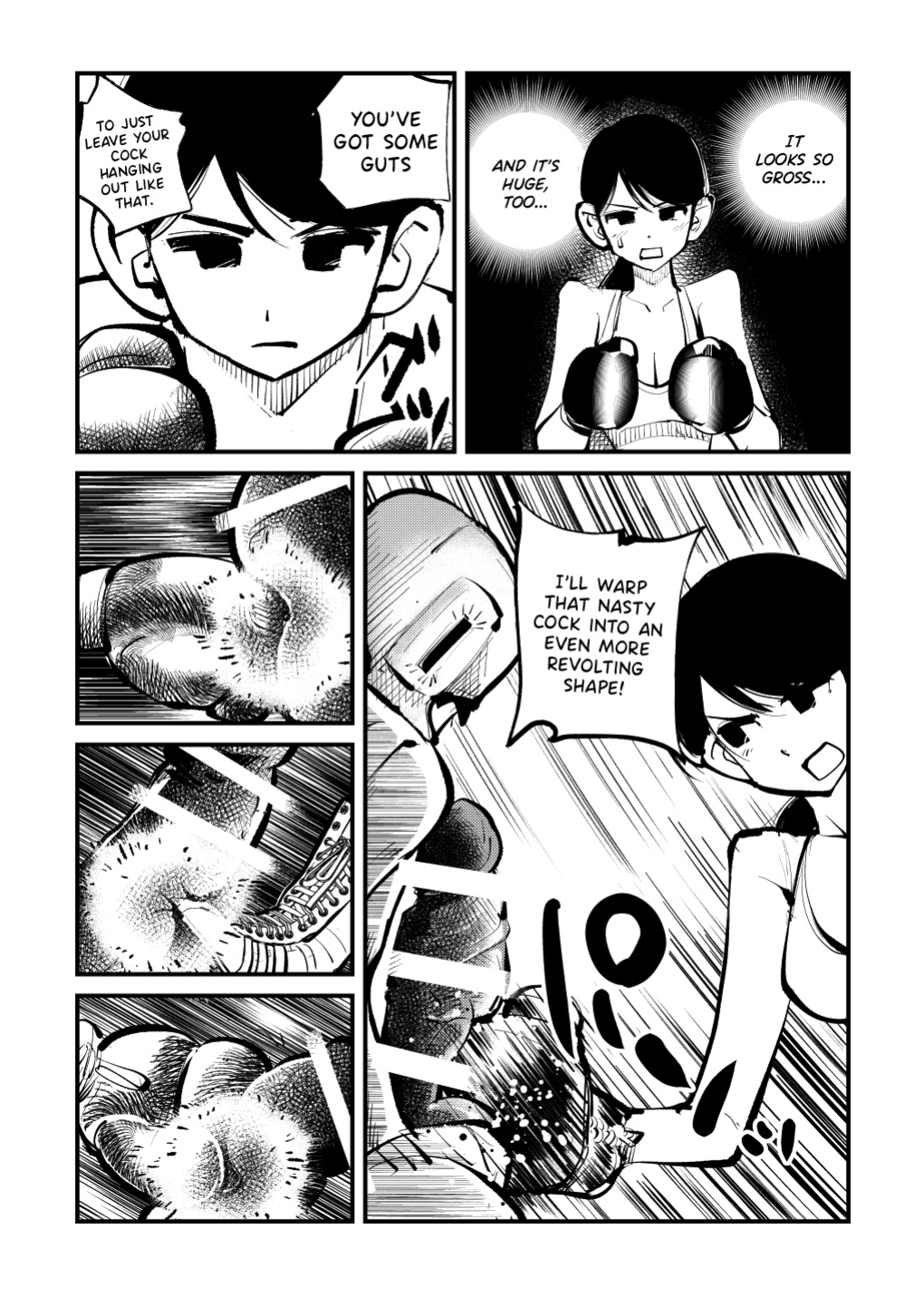 [Pecan (Makunouchi)] Dick Boxing {Hennojin}