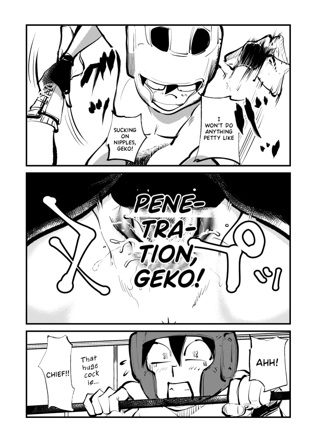 [Pecan (Makunouchi)] Dick Boxing {Hennojin}