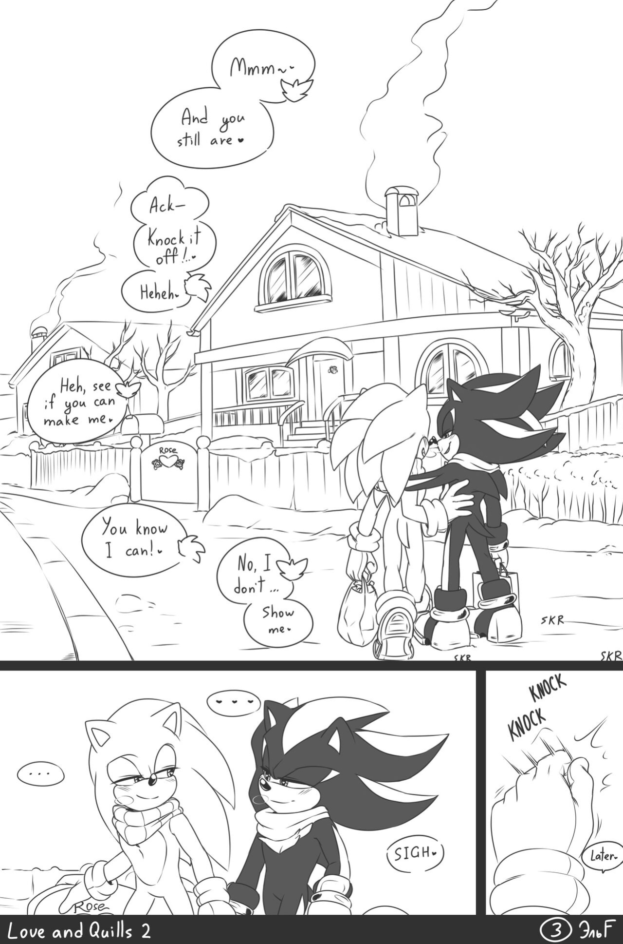 [Krazyelf] Love and Quills 2 (Sonic the Hedgehog) (+extras)