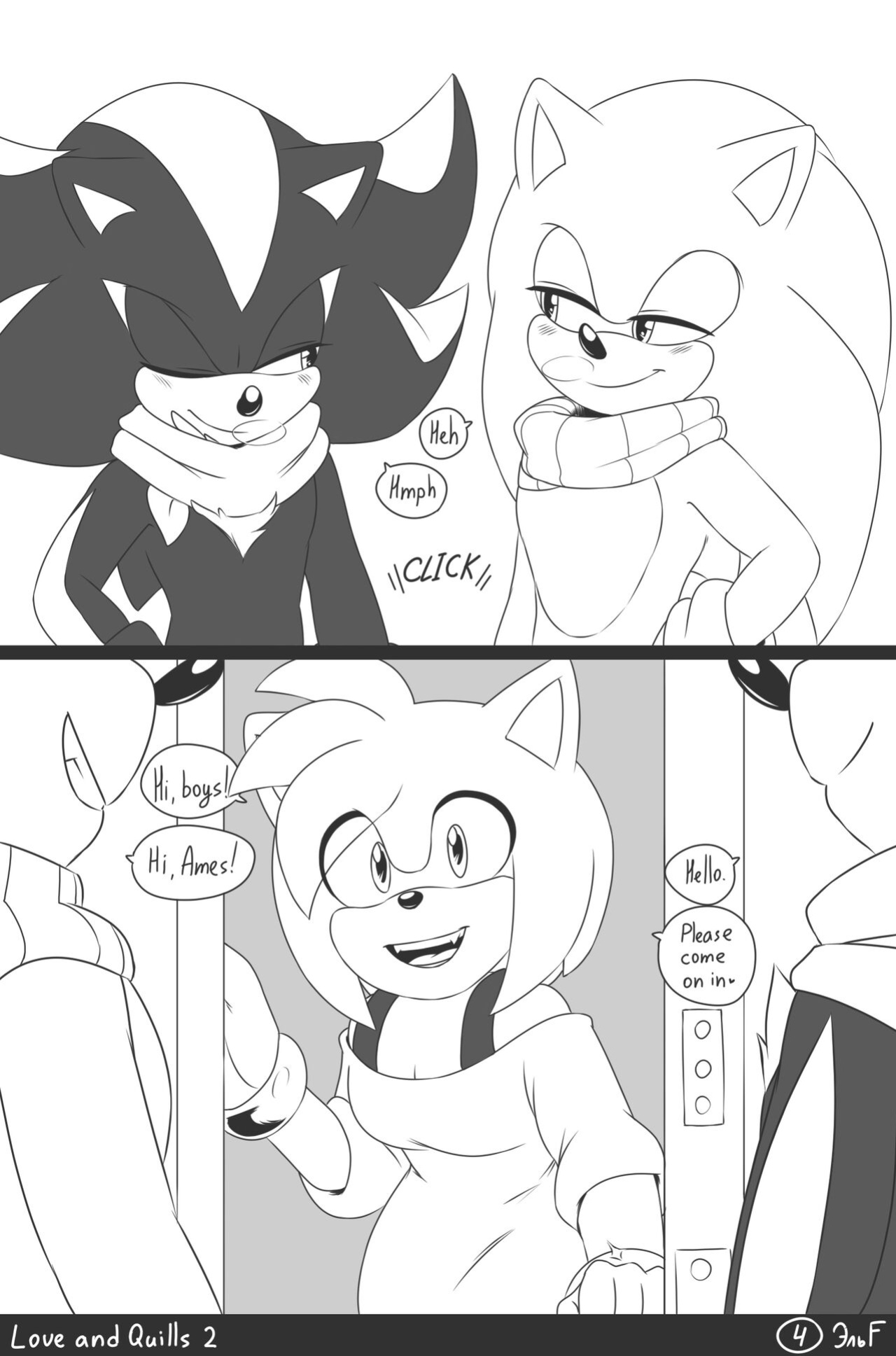 [Krazyelf] Love and Quills 2 (Sonic the Hedgehog) (+extras)
