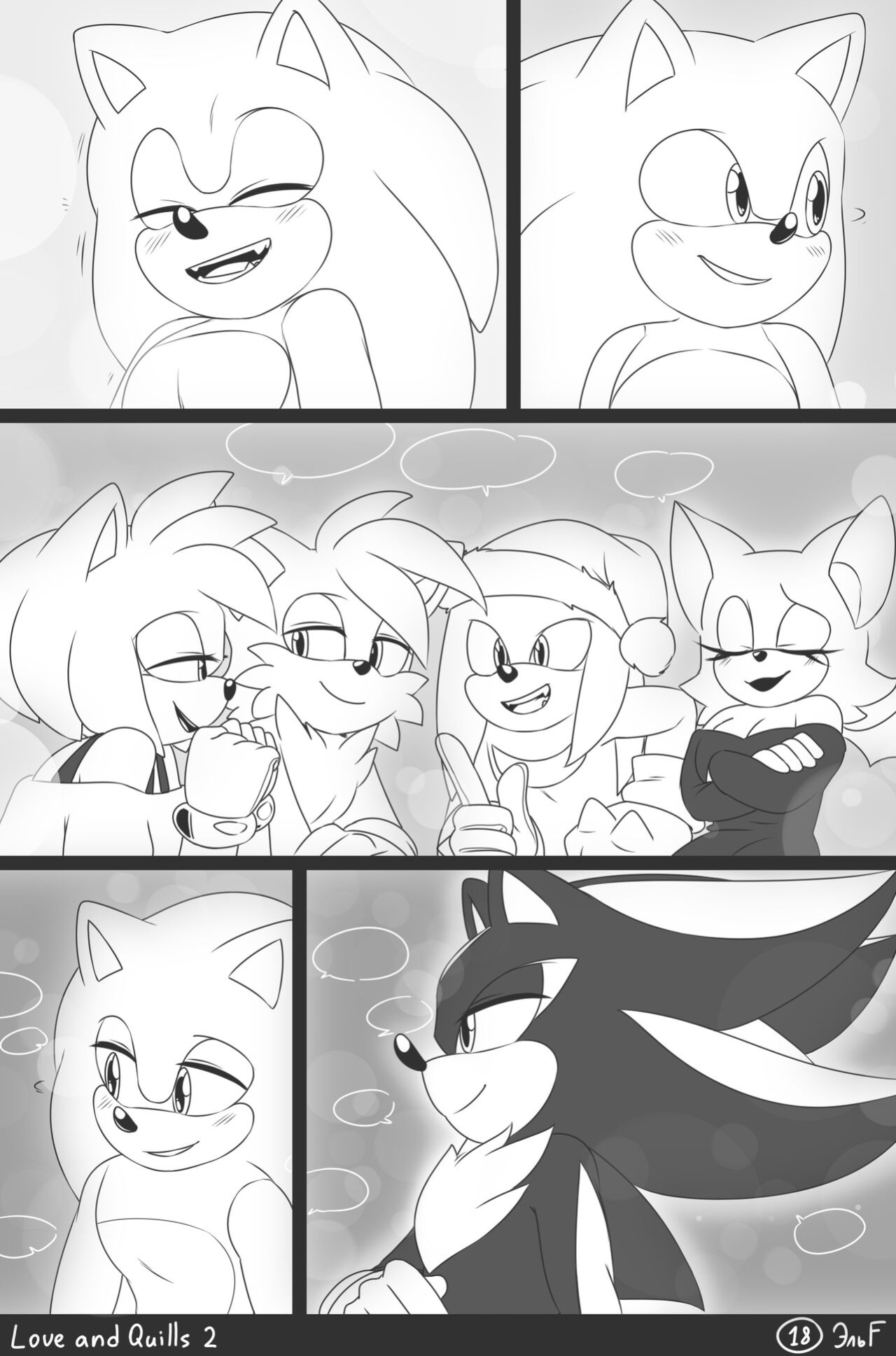 [Krazyelf] Love and Quills 2 (Sonic the Hedgehog) (+extras)