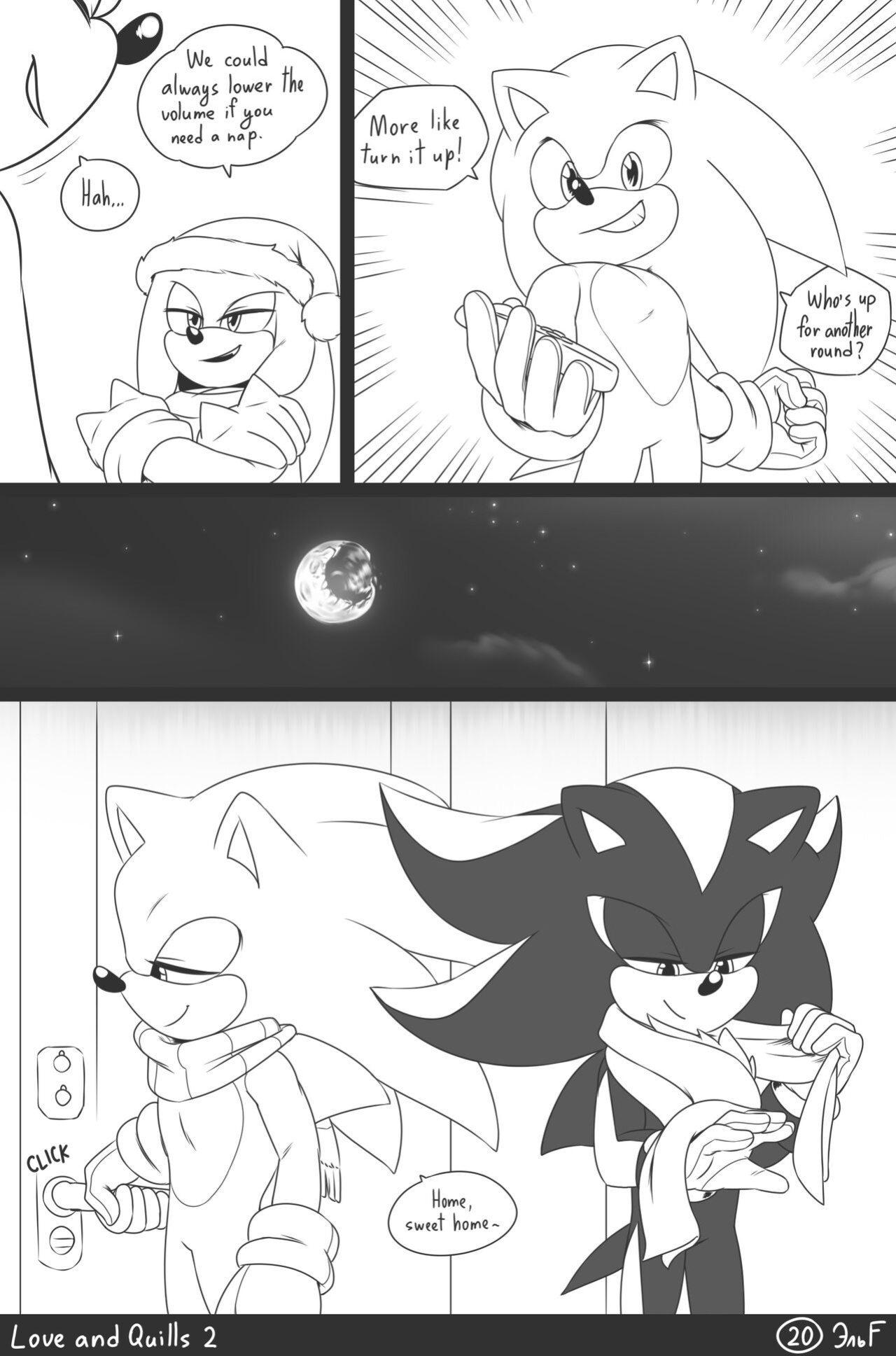 [Krazyelf] Love and Quills 2 (Sonic the Hedgehog) (+extras)