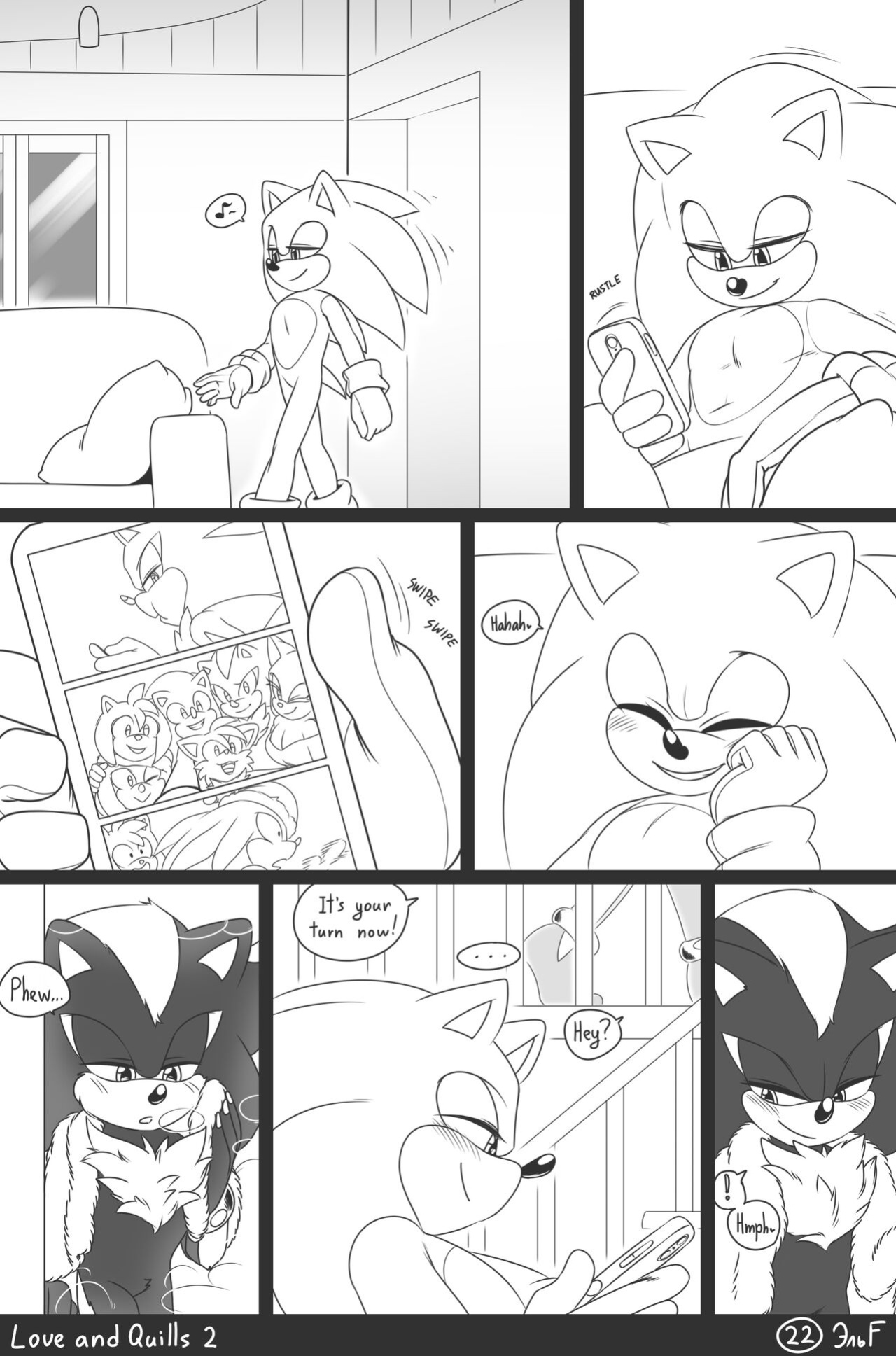 [Krazyelf] Love and Quills 2 (Sonic the Hedgehog) (+extras)
