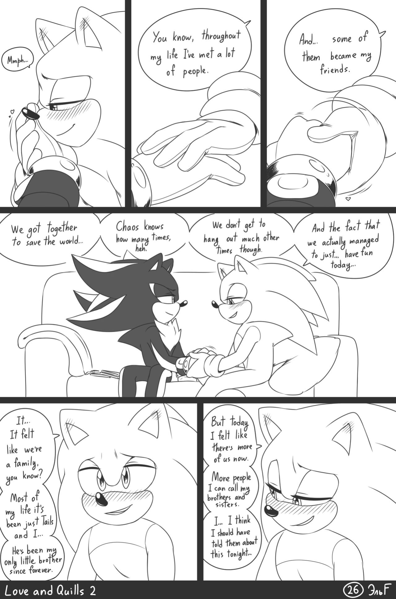 [Krazyelf] Love and Quills 2 (Sonic the Hedgehog) (+extras)