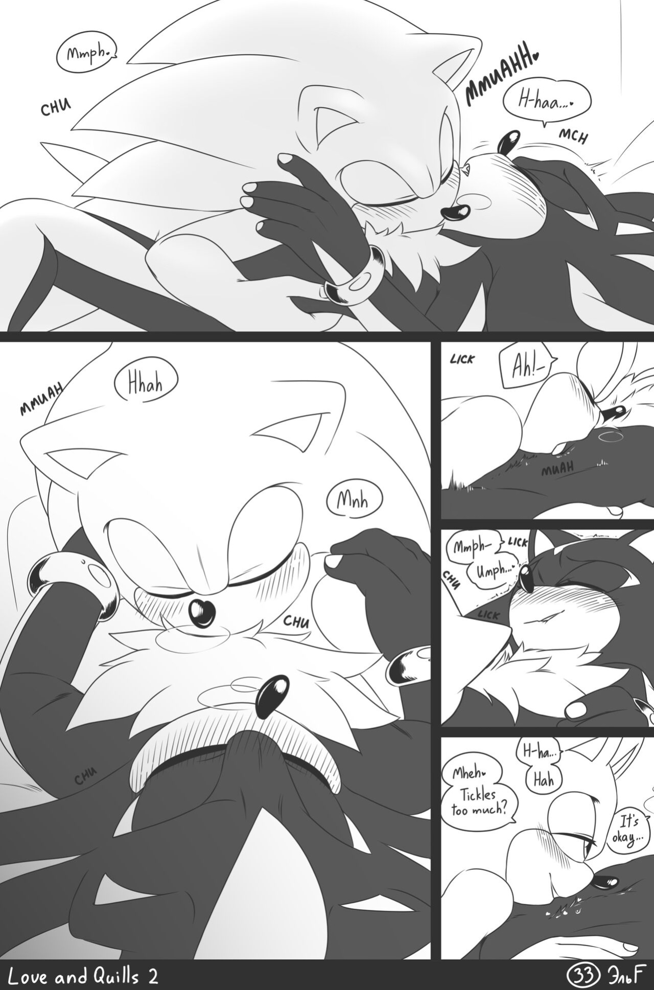 [Krazyelf] Love and Quills 2 (Sonic the Hedgehog) (+extras)