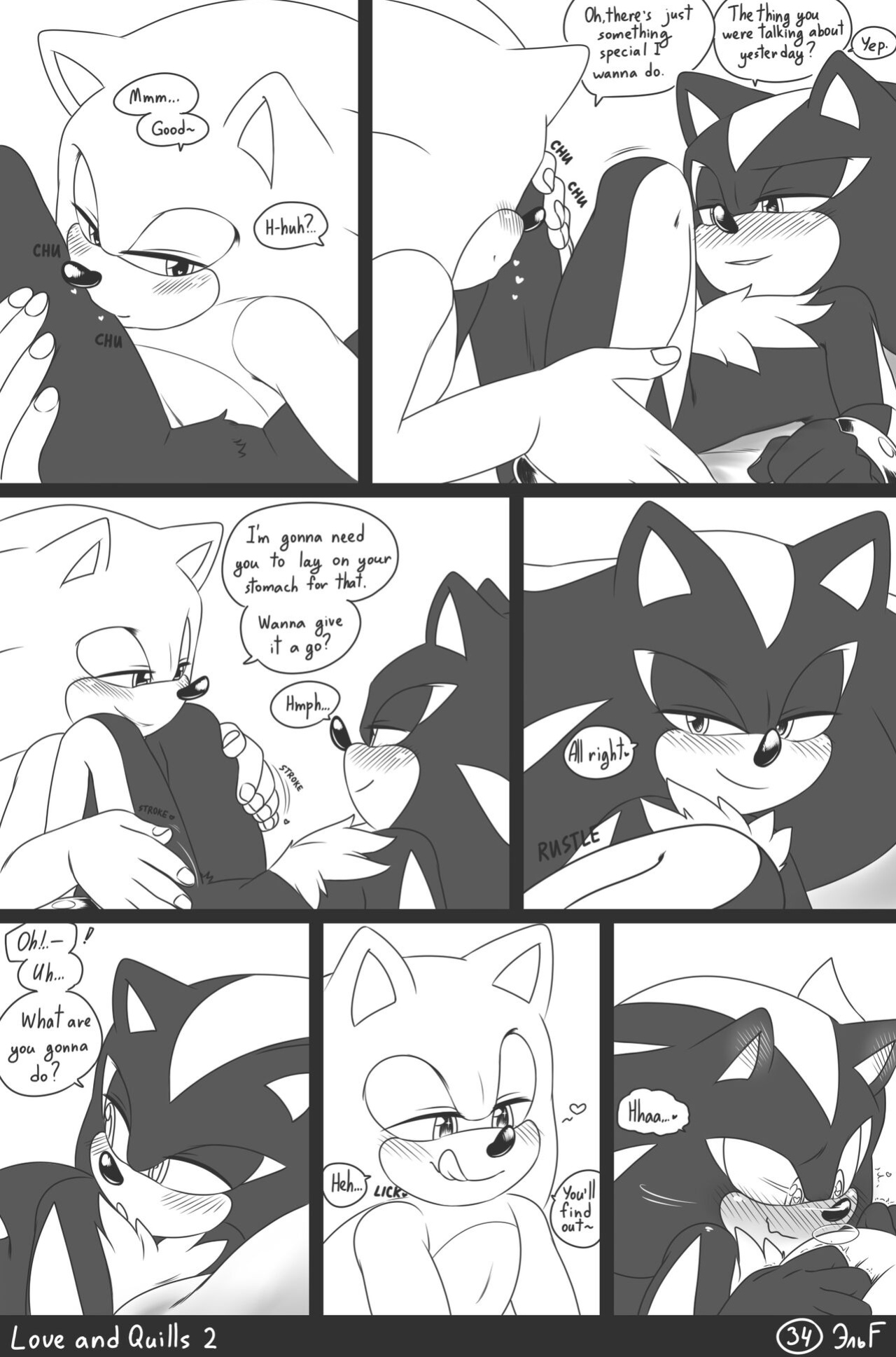 [Krazyelf] Love and Quills 2 (Sonic the Hedgehog) (+extras)