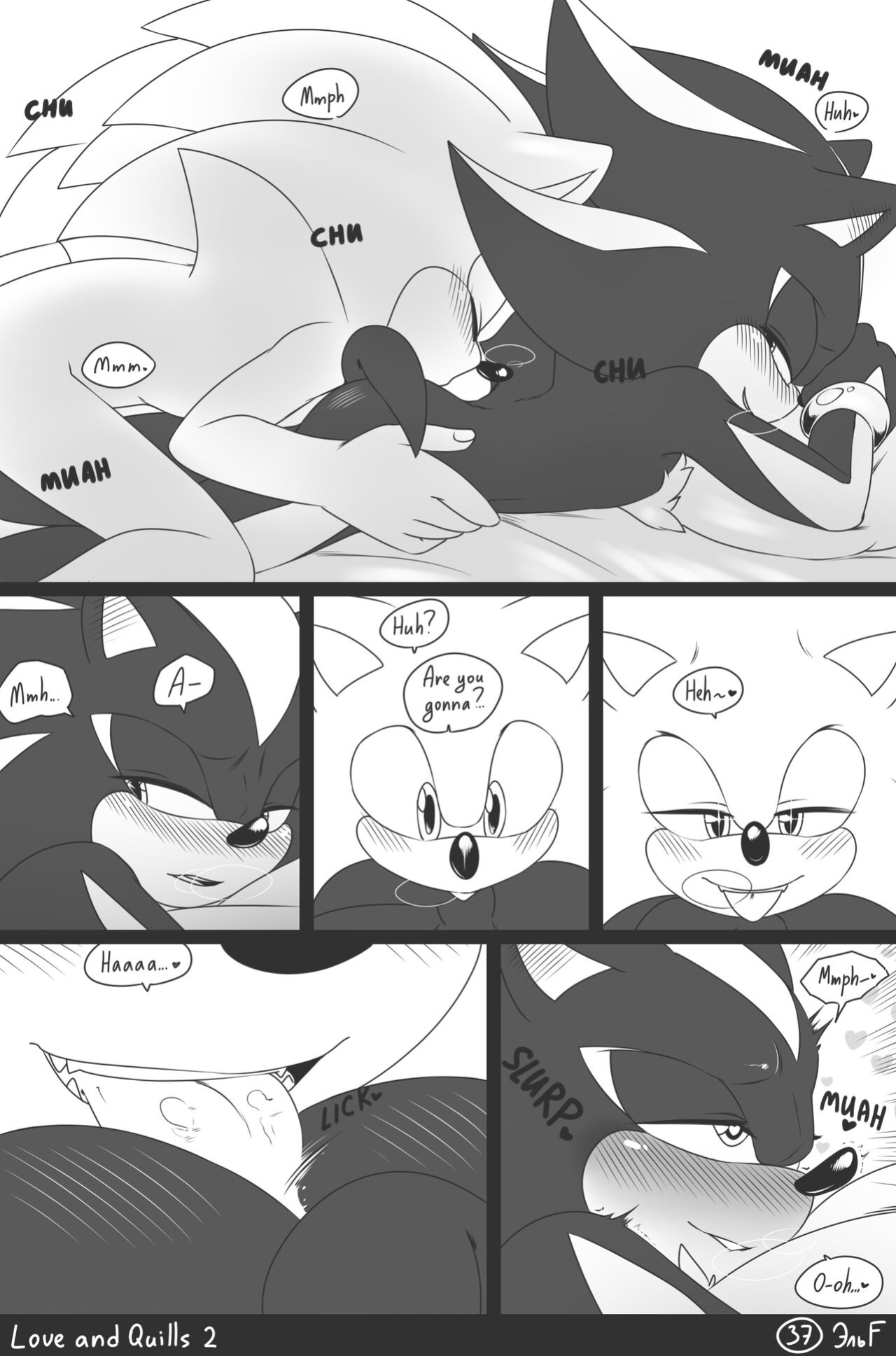 [Krazyelf] Love and Quills 2 (Sonic the Hedgehog) (+extras)