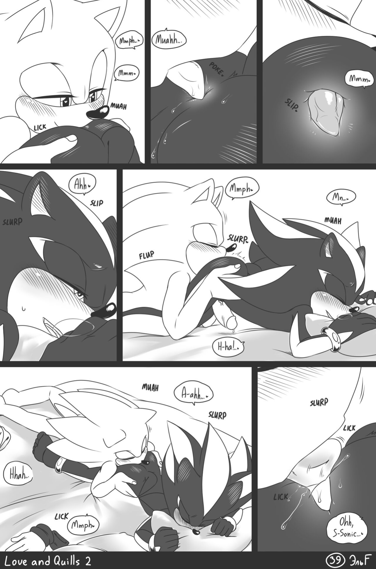 [Krazyelf] Love and Quills 2 (Sonic the Hedgehog) (+extras)
