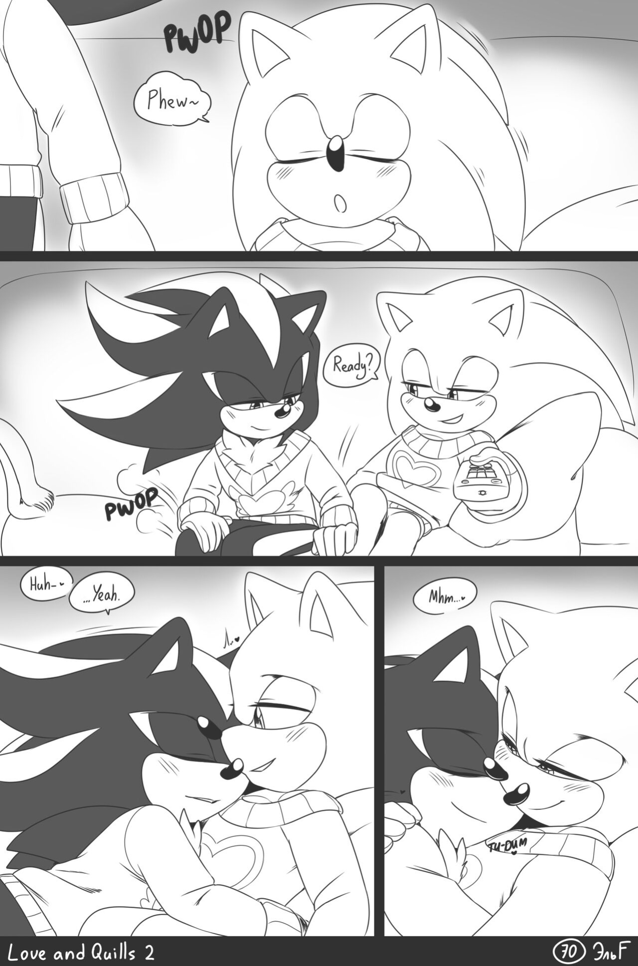 [Krazyelf] Love and Quills 2 (Sonic the Hedgehog) (+extras)