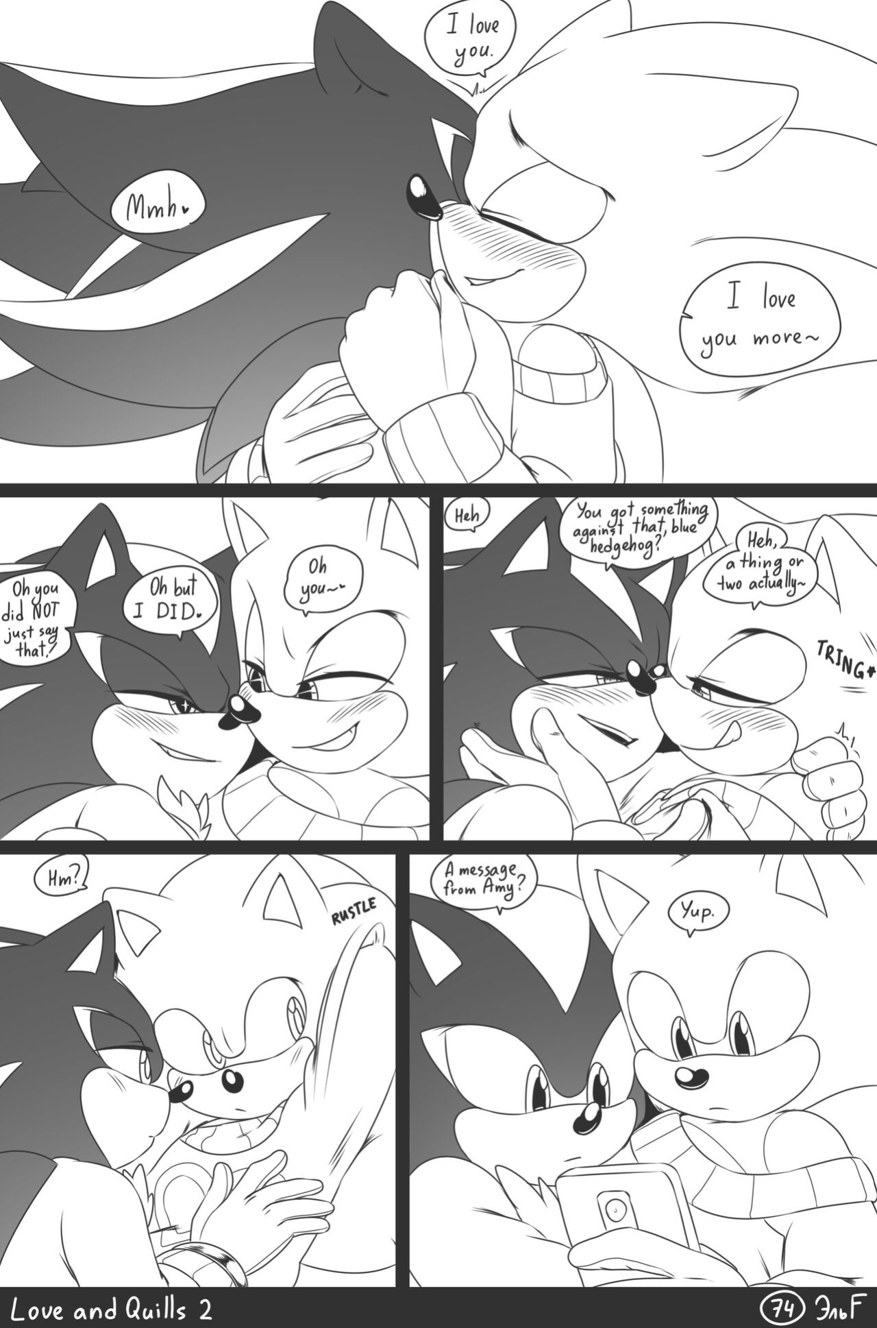 [Krazyelf] Love and Quills 2 (Sonic the Hedgehog) (+extras)