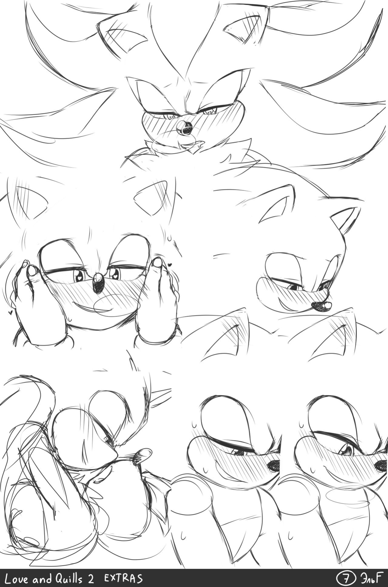 [Krazyelf] Love and Quills 2 (Sonic the Hedgehog) (+extras)