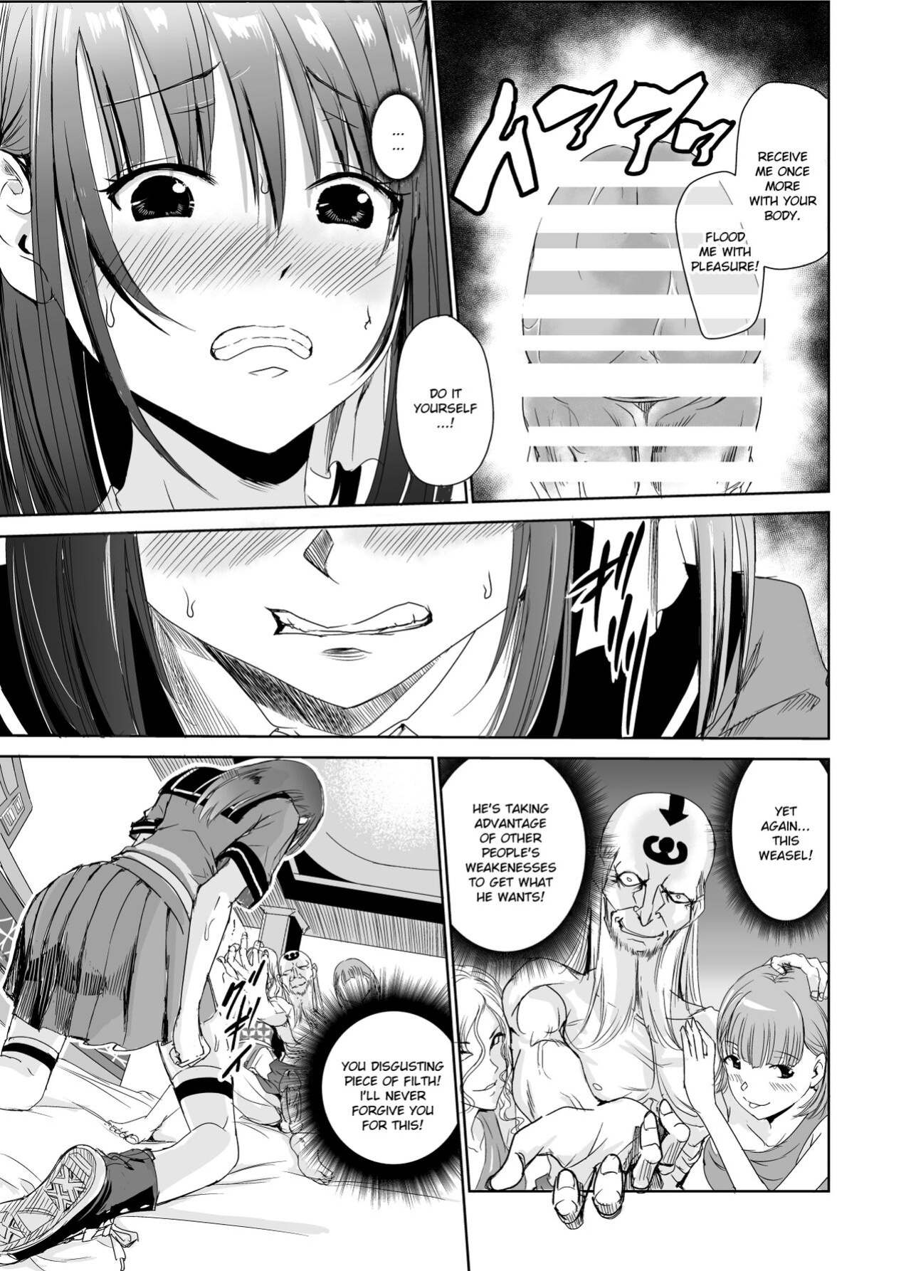 [Raid Socks (Tricky)] Tsuyagari Mura 2 ~Kareshi o Mamoru Tame Hikyou no Mura de Kyousei Gohoushi & NTR Sex~ [RuruScanlations]