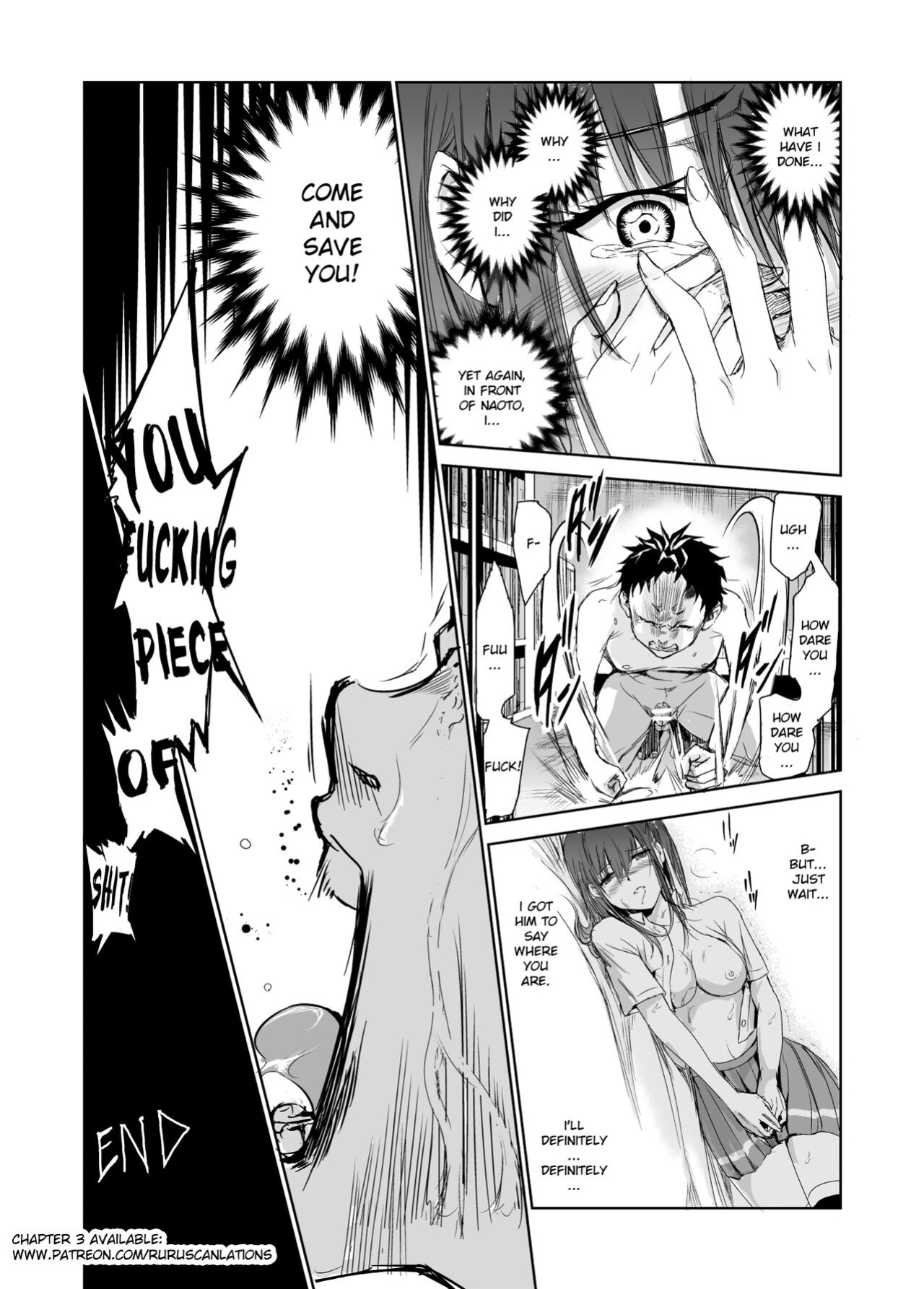 [Raid Socks (Tricky)] Tsuyagari Mura 2 ~Kareshi o Mamoru Tame Hikyou no Mura de Kyousei Gohoushi & NTR Sex~ [RuruScanlations]