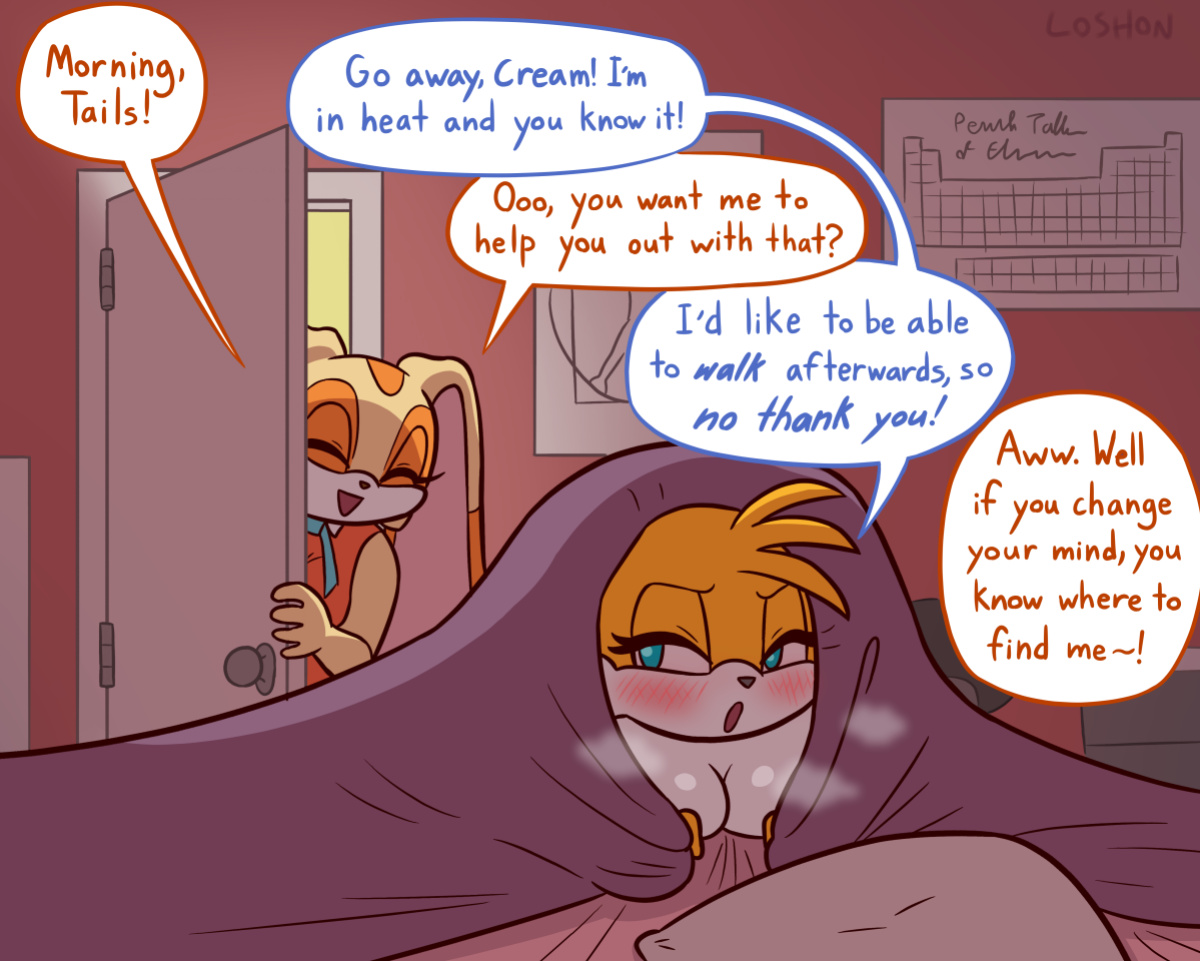 [Loshon] Cream x Tailsko 2 (Sonic the Hedgehog)