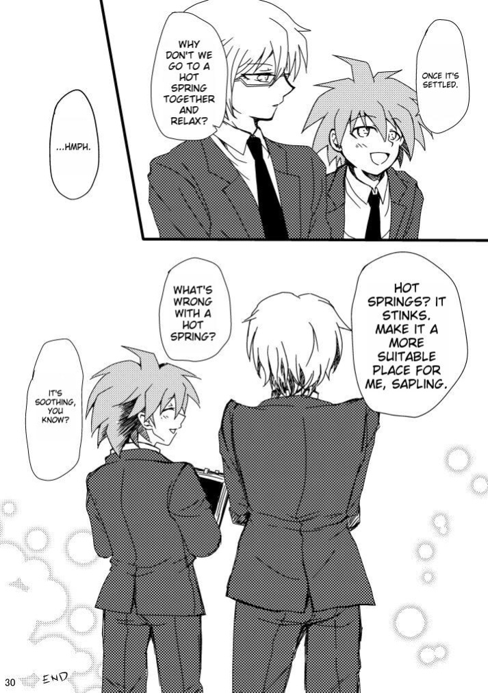 [Nenshuu 550-yen (PON)] Love to Interfere with the Work (Danganronpa)