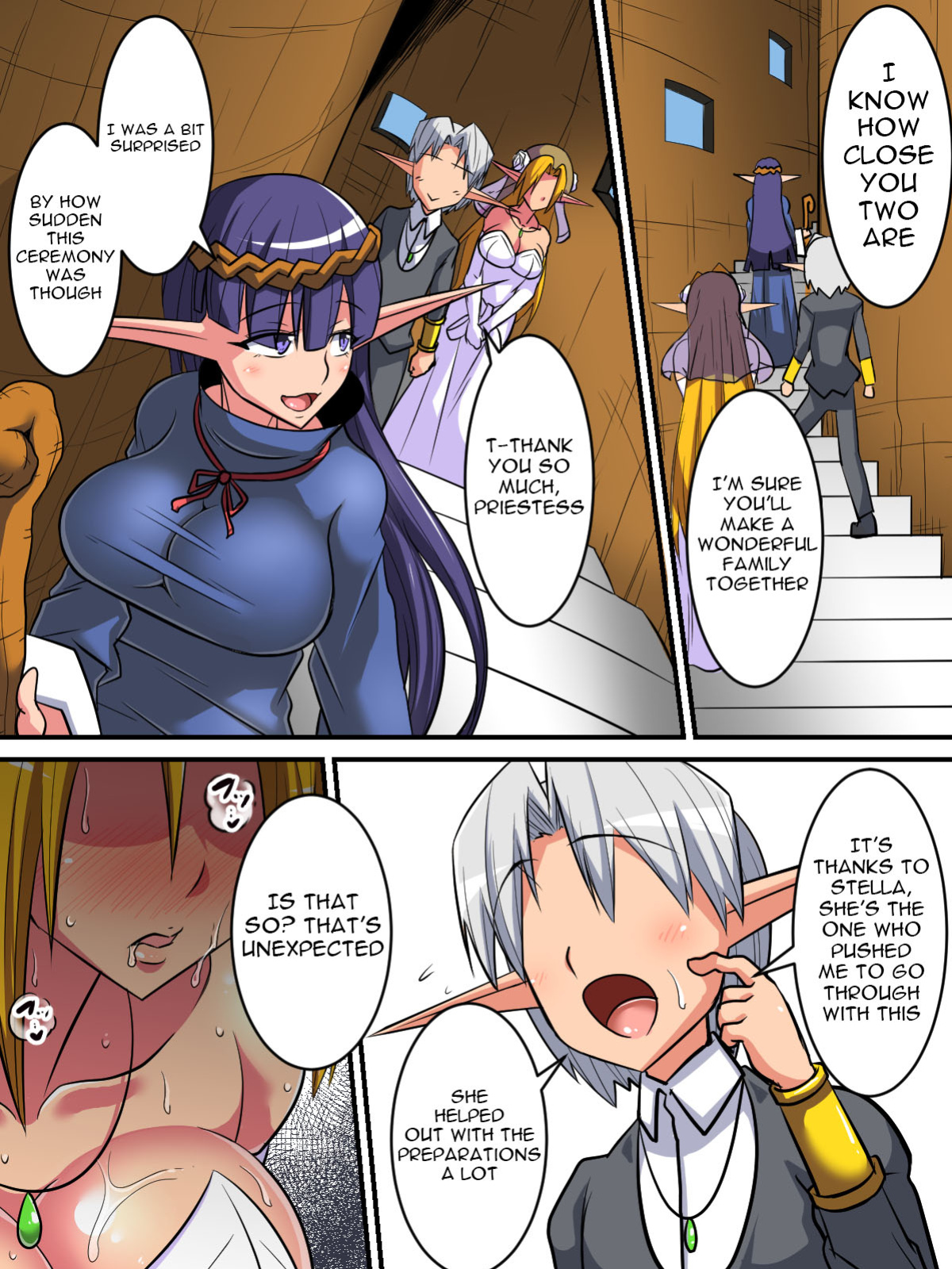 [Haneinu] Elf Oyako to Pakopako Ibunka Kouryuu! ~Oyako Haramase Hen~ | A Sexual Culture Exchange With An Elf Mom And Daughter ~Impregnating Mother And Daughter Edijtion~