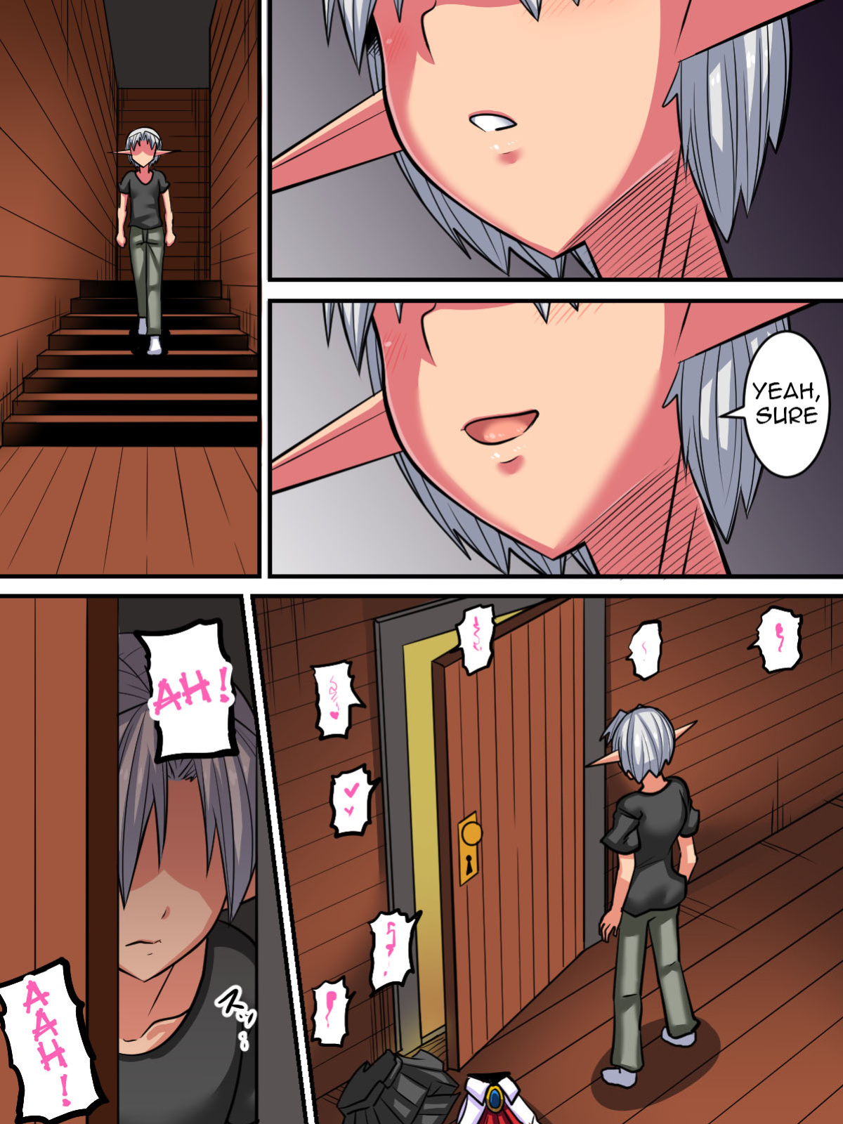 [Haneinu] Elf Oyako to Pakopako Ibunka Kouryuu! ~Oyako Haramase Hen~ | A Sexual Culture Exchange With An Elf Mom And Daughter ~Impregnating Mother And Daughter Edijtion~
