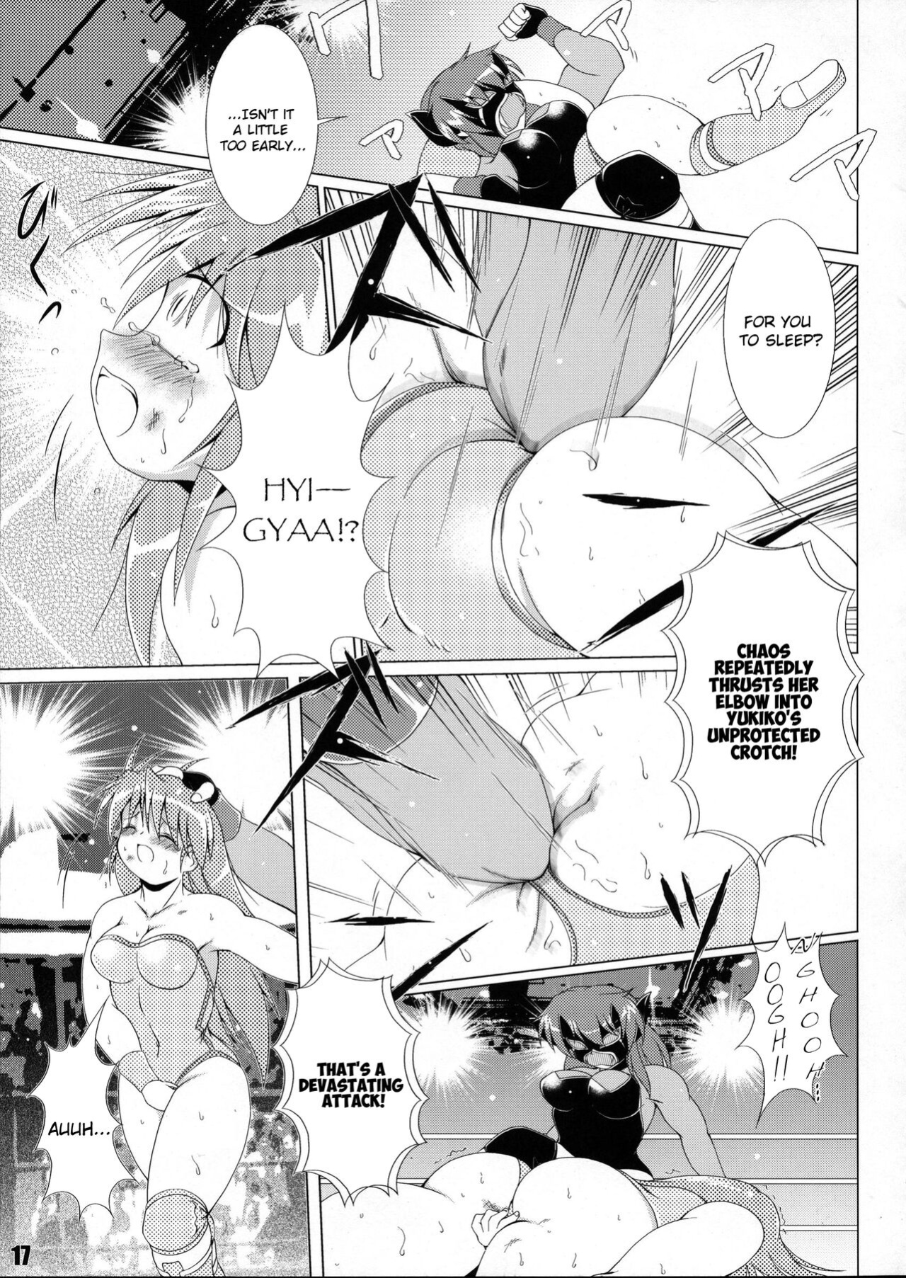 (COMIC1☆6) [Soket=Pocket (Soket)] Mighty Yukiko vs Dark Star Chaos (FALLIN' ANGELS4 (WRESTLE ANGELS))