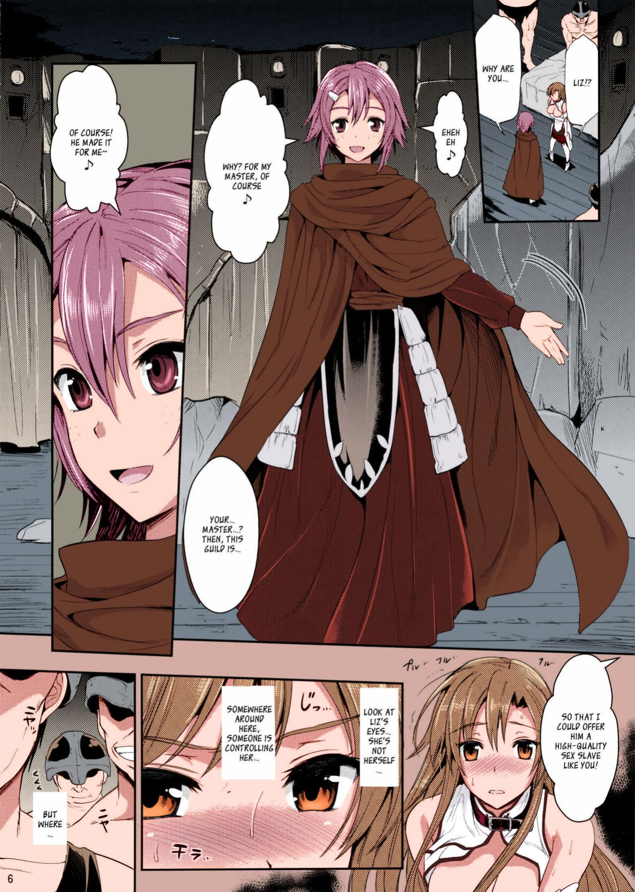 [YURIRU-RARIKA (Kojima Saya, Lazu)] Shujou Seikou II β | Captive Sex II β (Sword Art Online) [decensored] [Ragdoll] [Nakitah] [Colorized]