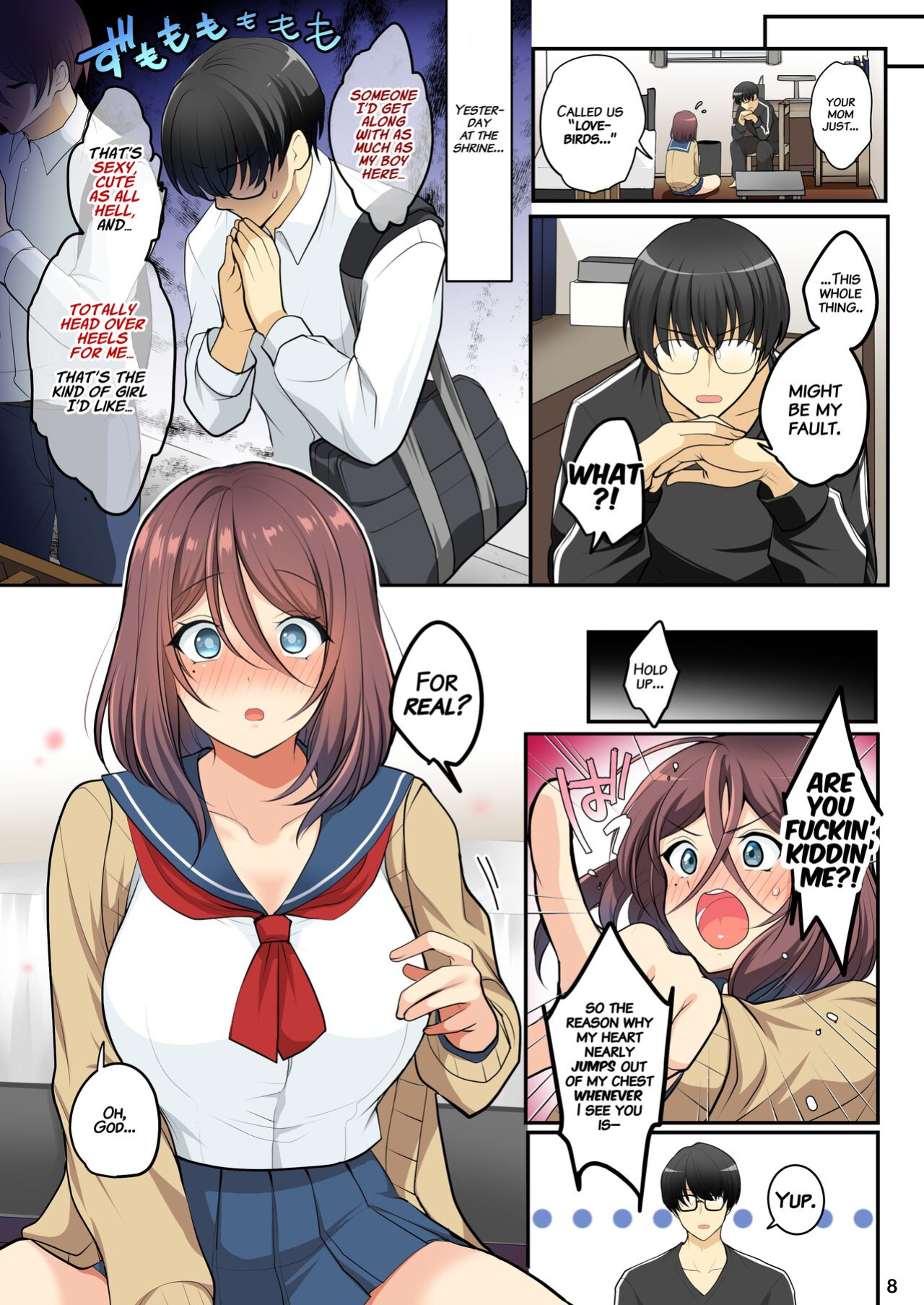 [Kakukonoka (Menoko)] Ore o Onna ni Shita Yuujin ni Nyotaika shita Karada o Sukikatte sareru | The Time My Friend Turned Me Into His Girl Lover and Plaything [Saint Quartz Scans]