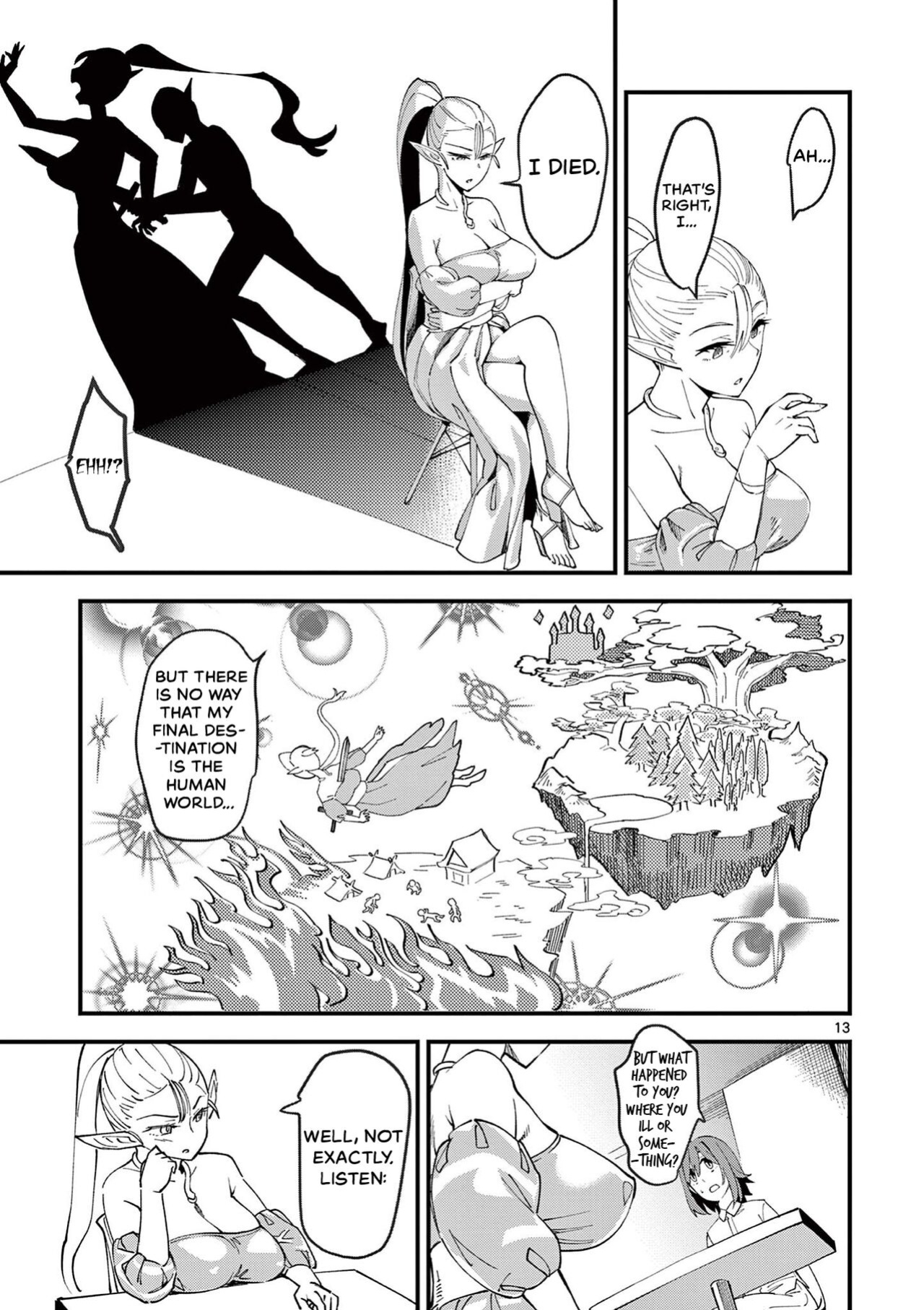 [clover] Elf ga Joou-sama! Ch. 1 | That Elf is My Queen! Ch. 1 Vol.1 [The Crimson Star TL]