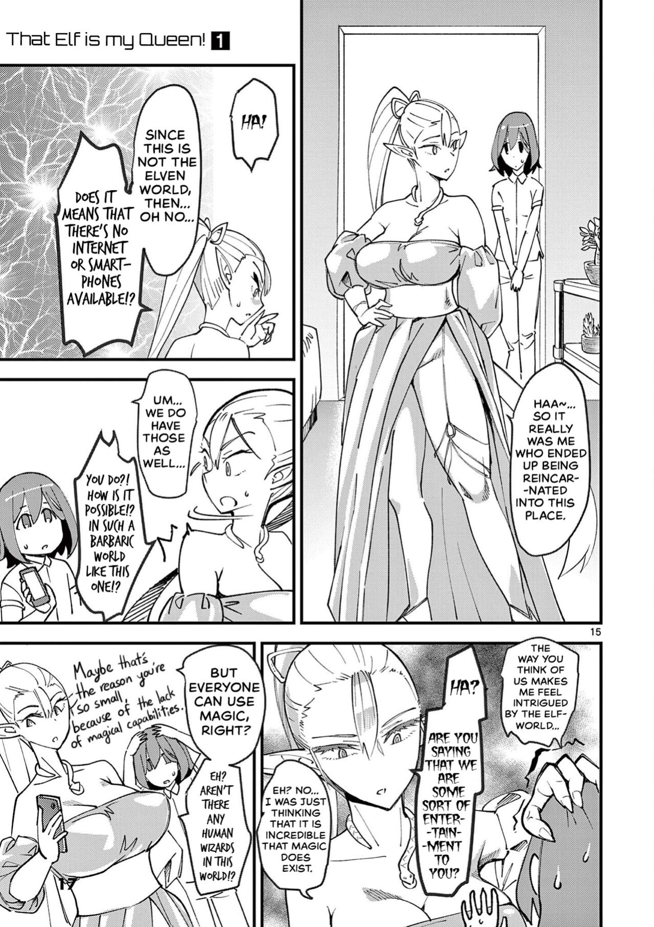 [clover] Elf ga Joou-sama! Ch. 1 | That Elf is My Queen! Ch. 1 Vol.1 [The Crimson Star TL]