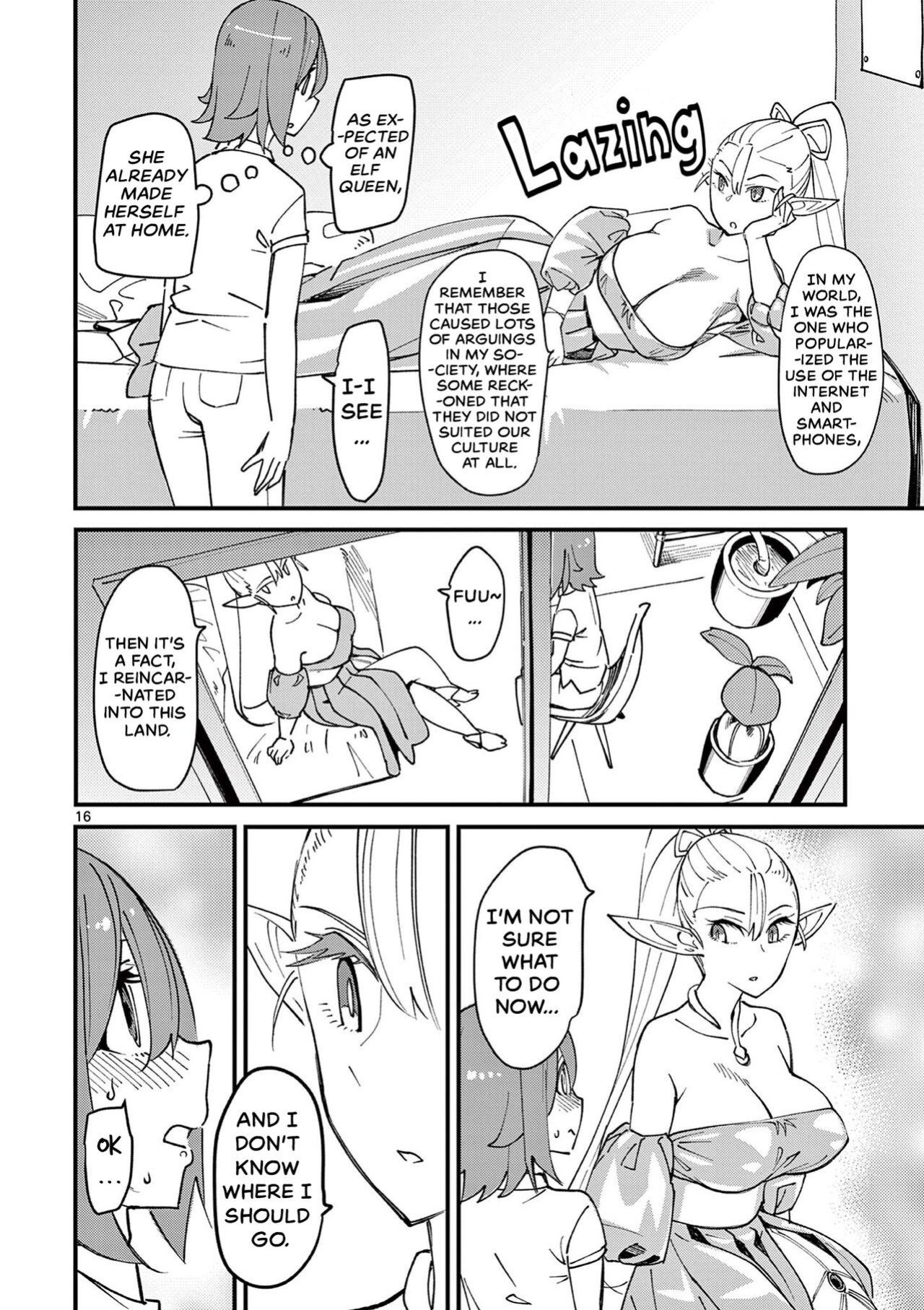 [clover] Elf ga Joou-sama! Ch. 1 | That Elf is My Queen! Ch. 1 Vol.1 [The Crimson Star TL]