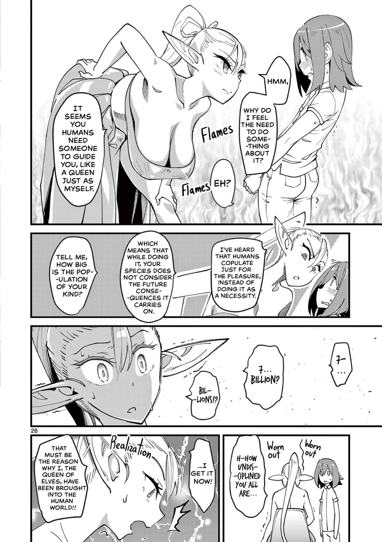 [clover] Elf ga Joou-sama! Ch. 1 | That Elf is My Queen! Ch. 1 Vol.1 [The Crimson Star TL]