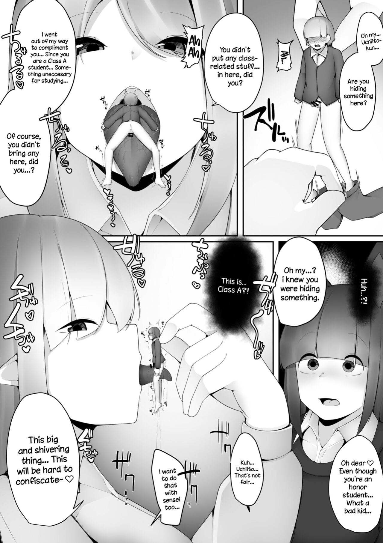 [I-Raf-you (Kazakami Sudare)] Shiritsu Shukushousei Gakuen | Reduced-Scale Private Academy (Microne Magazine Vol. 73) [DKKMD Translations]