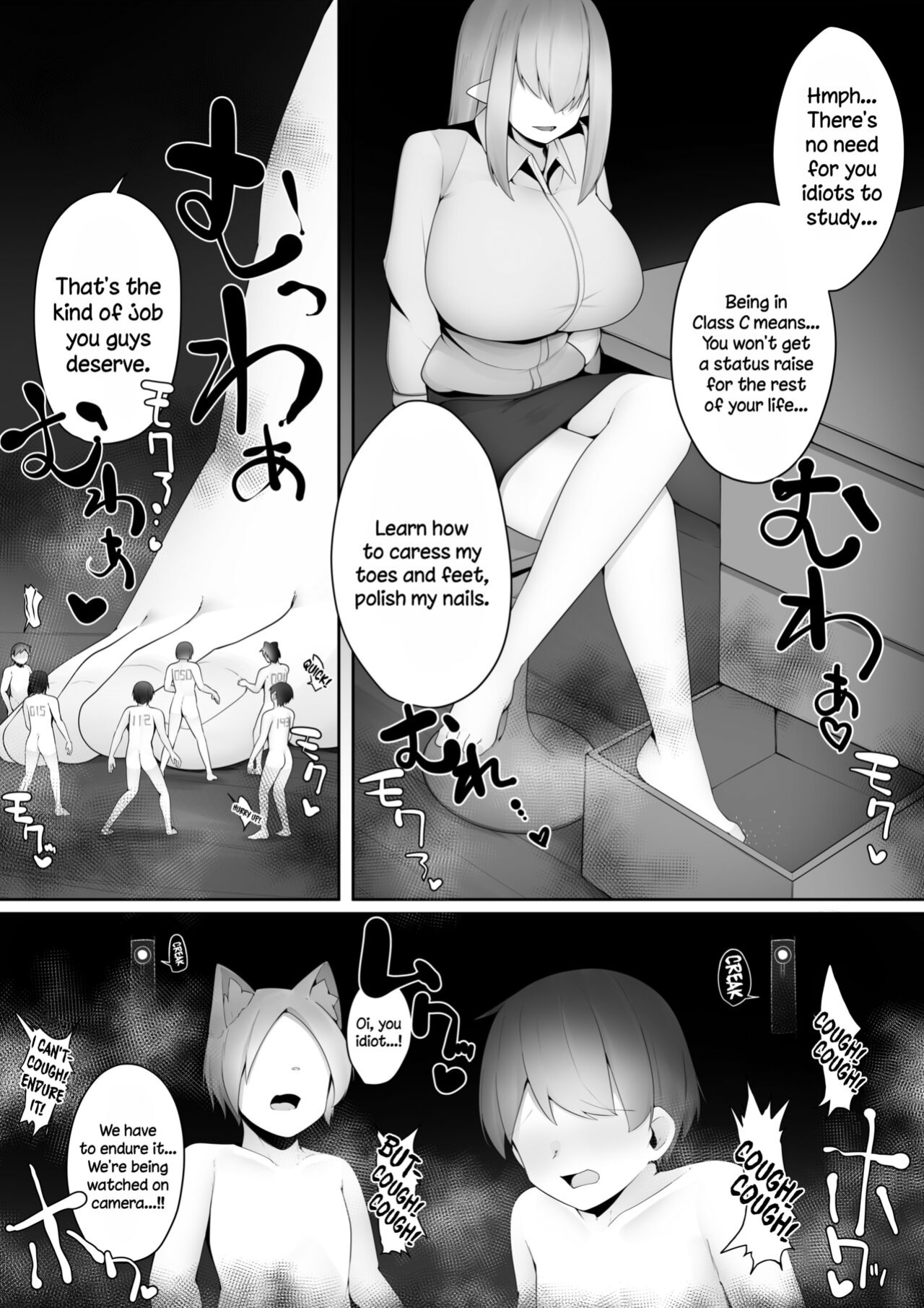 [I-Raf-you (Kazakami Sudare)] Shiritsu Shukushousei Gakuen | Reduced-Scale Private Academy (Microne Magazine Vol. 73) [DKKMD Translations]