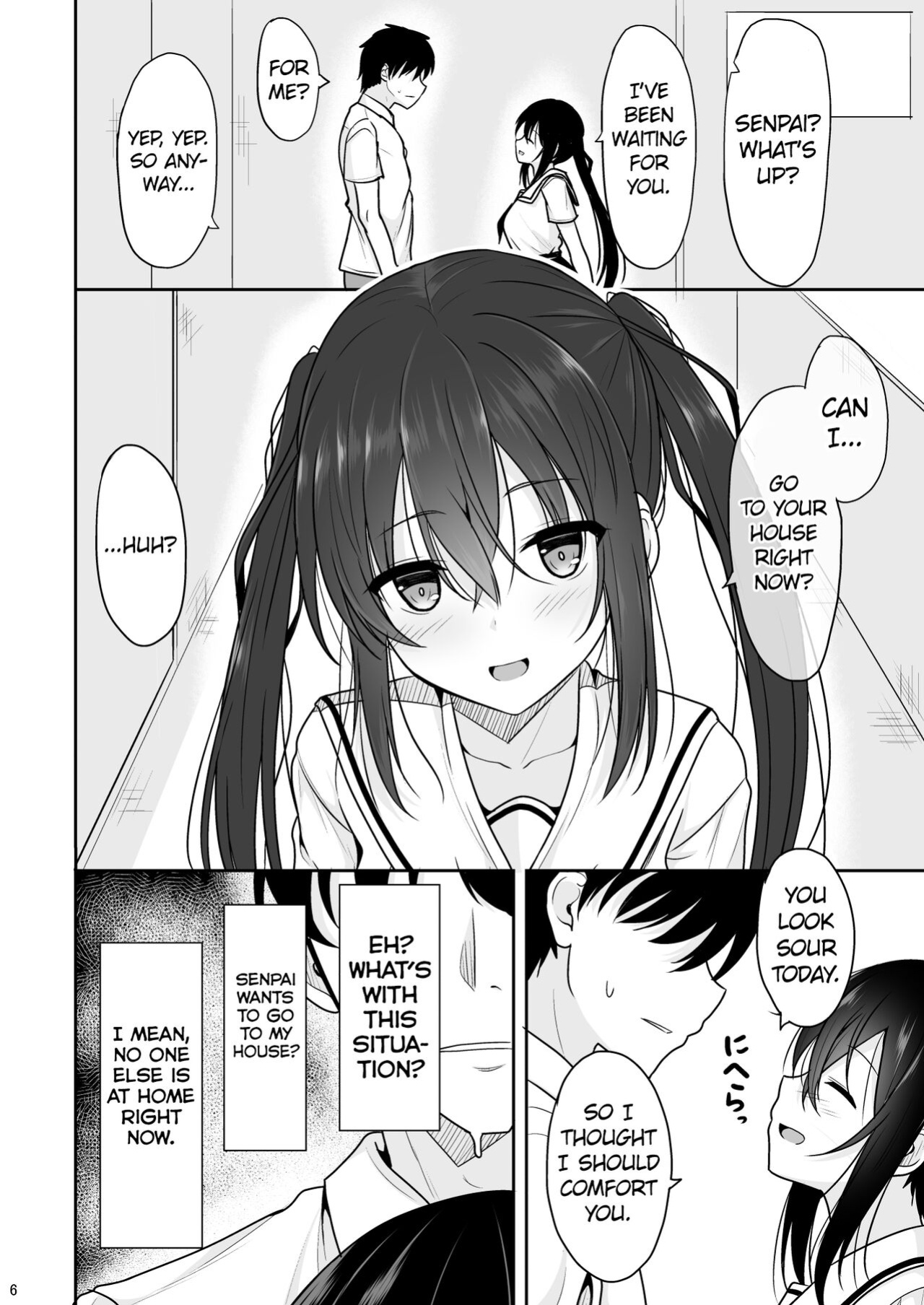 [Nekonokone (Takeyuu)] Ecchi ni Hagemashite Kureru Kogara na Senpai | A Petite Senpai who Encourages Me to Get Dirty [CHLOEVEIL]