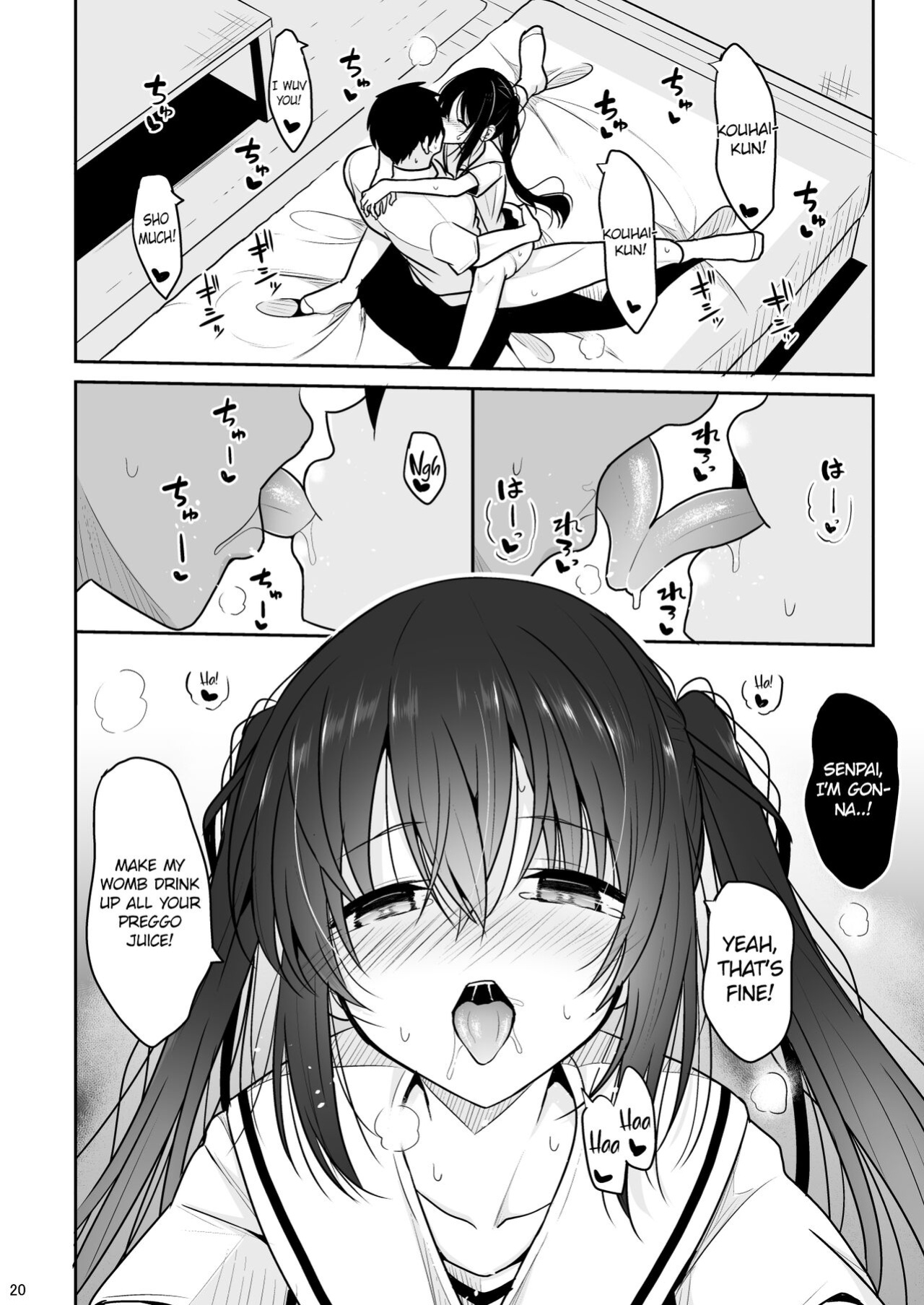 [Nekonokone (Takeyuu)] Ecchi ni Hagemashite Kureru Kogara na Senpai | A Petite Senpai who Encourages Me to Get Dirty [CHLOEVEIL]