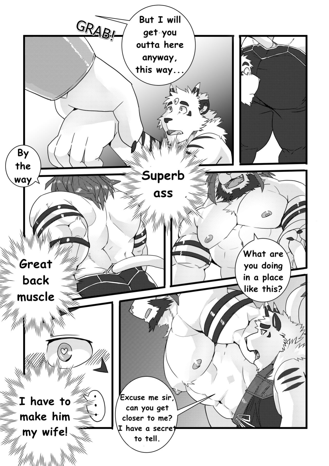 [LucusOLD] Lust Tiger Demon - Arsalan Housamo Doujinshi