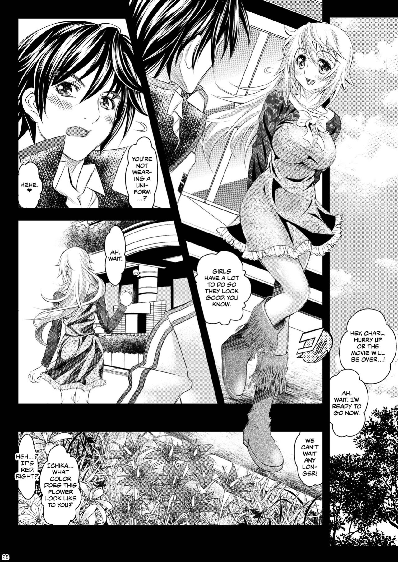 [Metabocafe Offensive Smell Uproar (Itachou)] Soredemo Anata ni... (IS Infinite Stratos ) [CulturedCommissions]