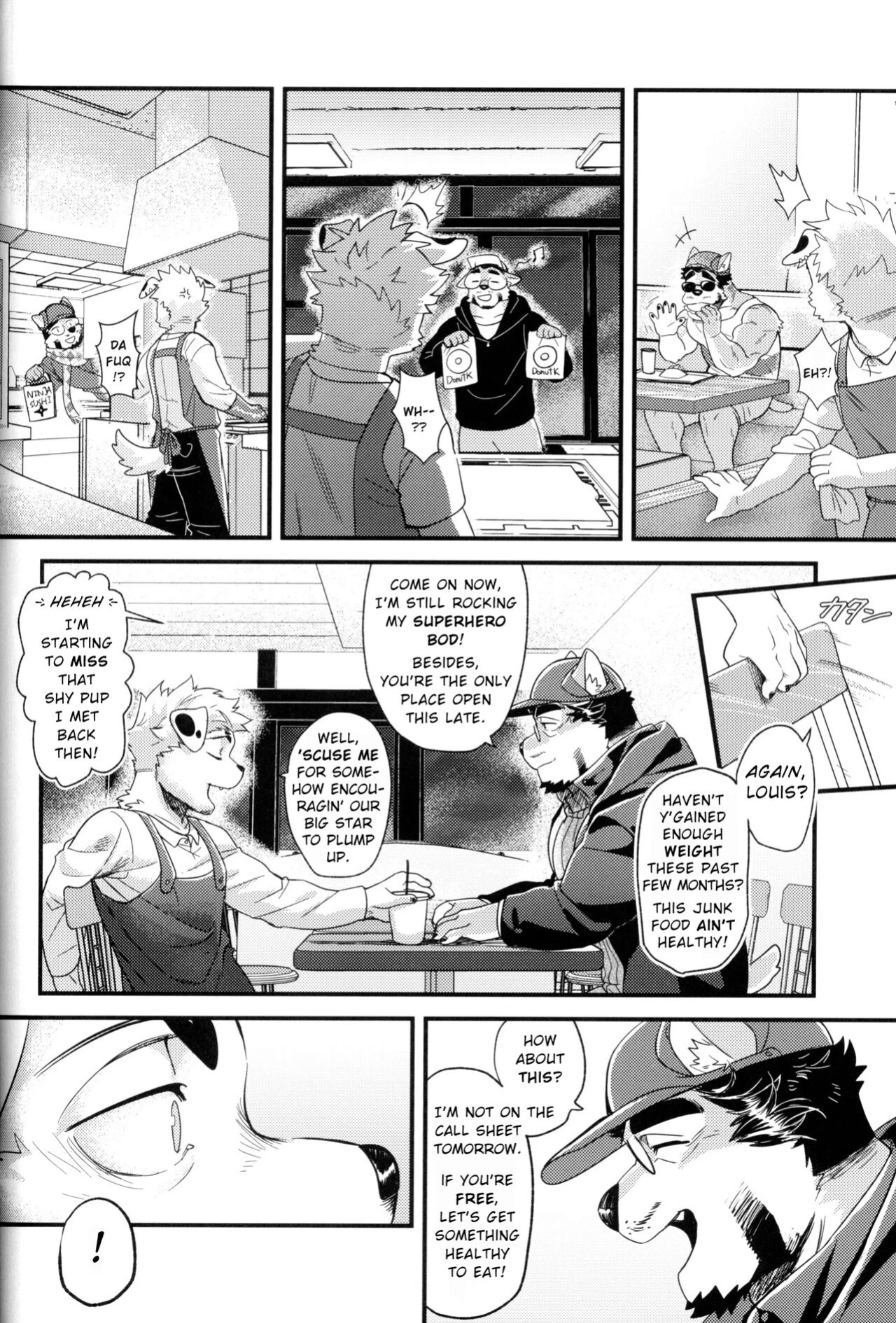 (Kemoket 9.5) [Mitsuwa Building (Nviek5)] MY HERO (Otoko Matsuri Bangaigou featuring TKA)