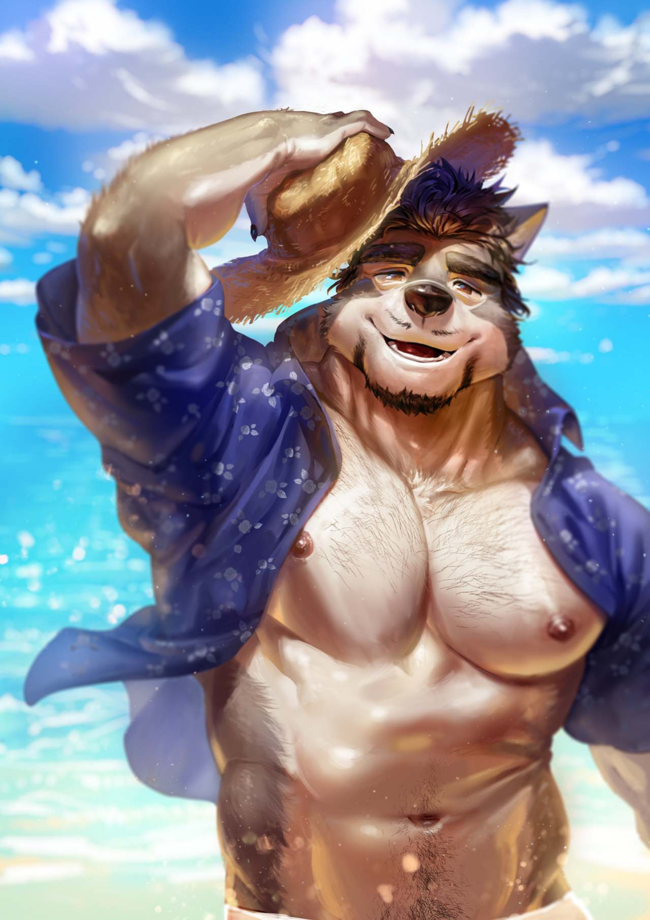 (Kemoket 9.5) [Mitsuwa Building (Nviek5)] MY HERO (Otoko Matsuri Bangaigou featuring TKA)