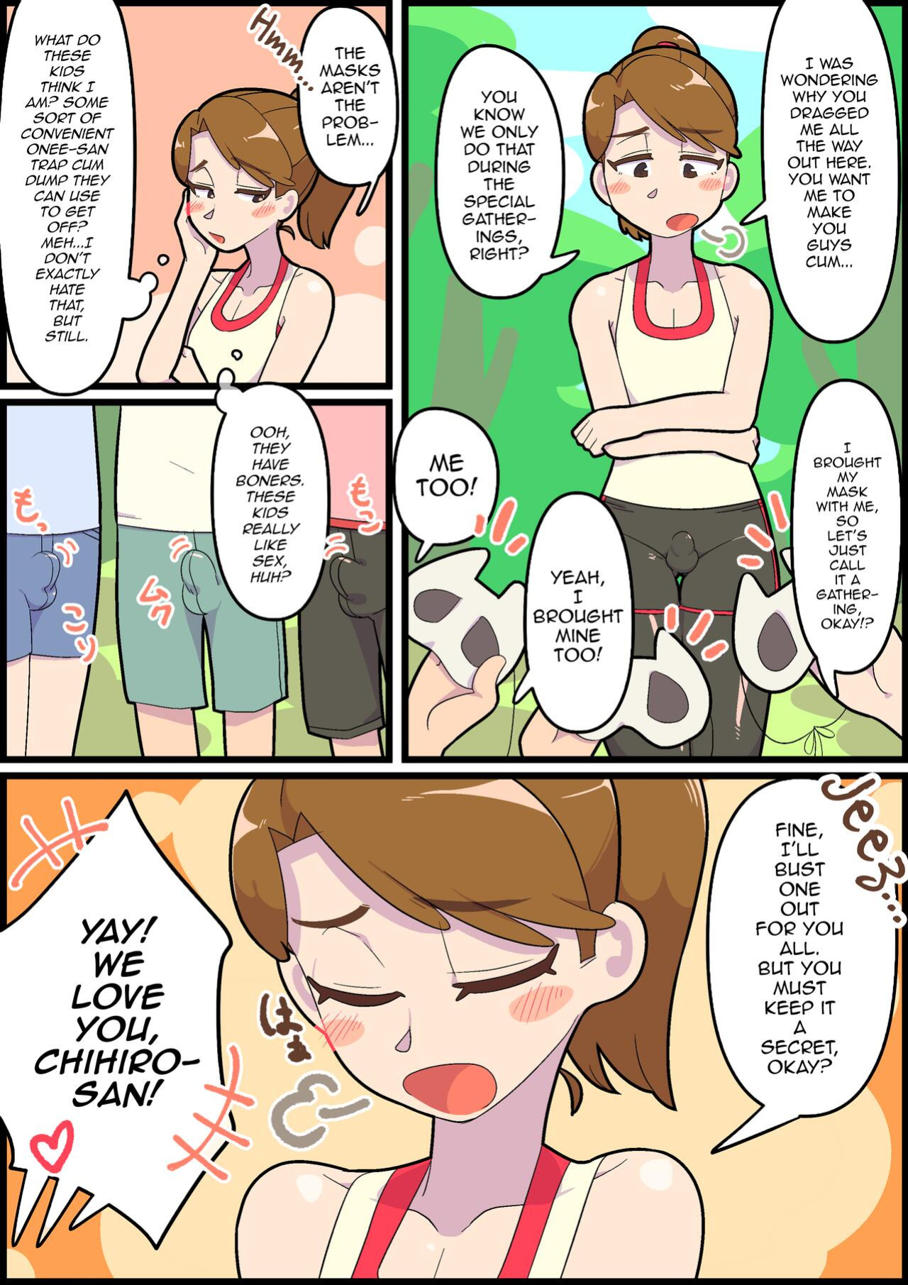 [Gyuumagyuuma (Umadura, Ushiking)] Hitozuma Otokonoko to Seishori no Tsudoi 2 [mysterymeat3]